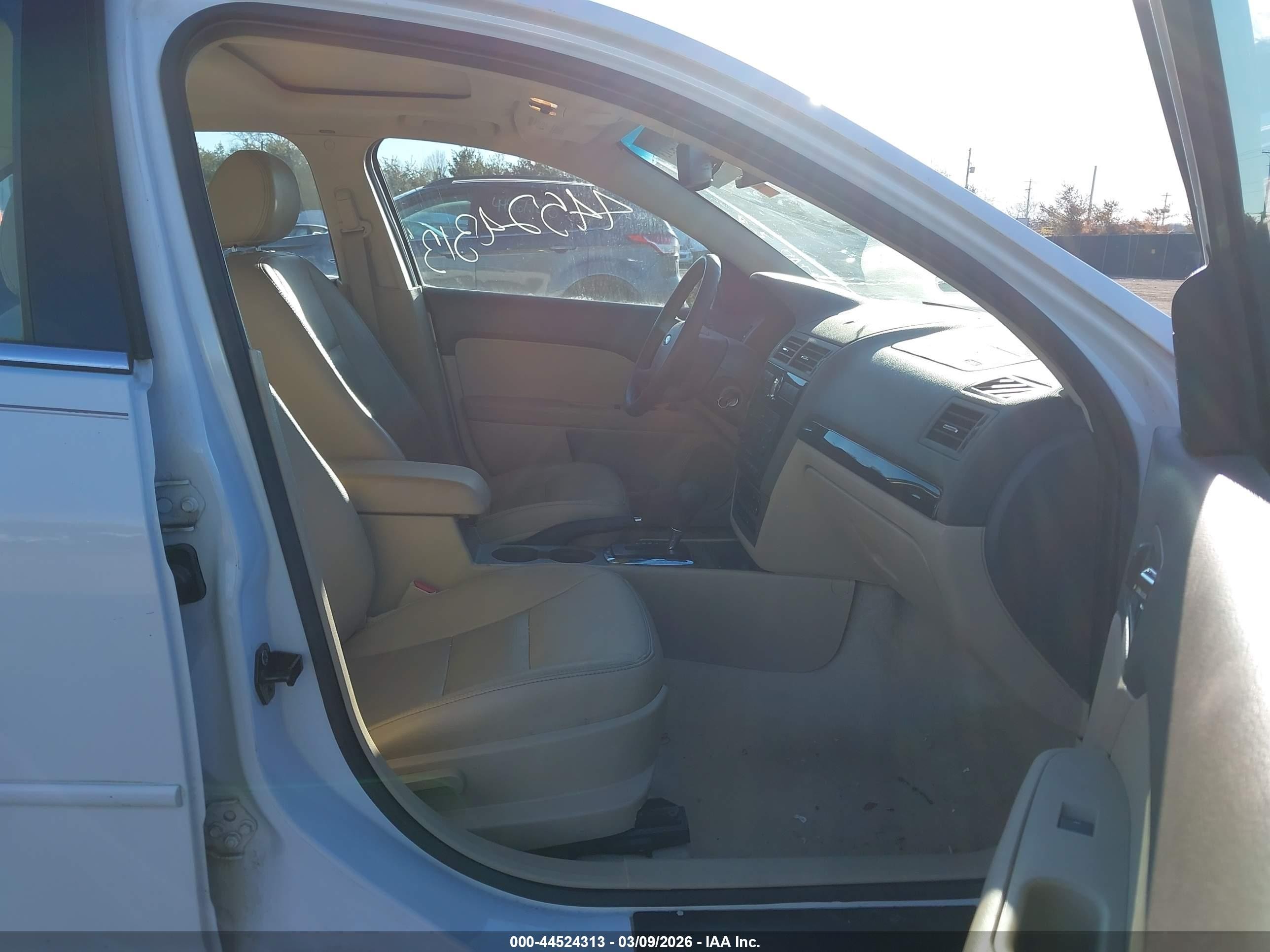 2007 Ford Fusion Sel White vin: 3FAHP08Z67R127983