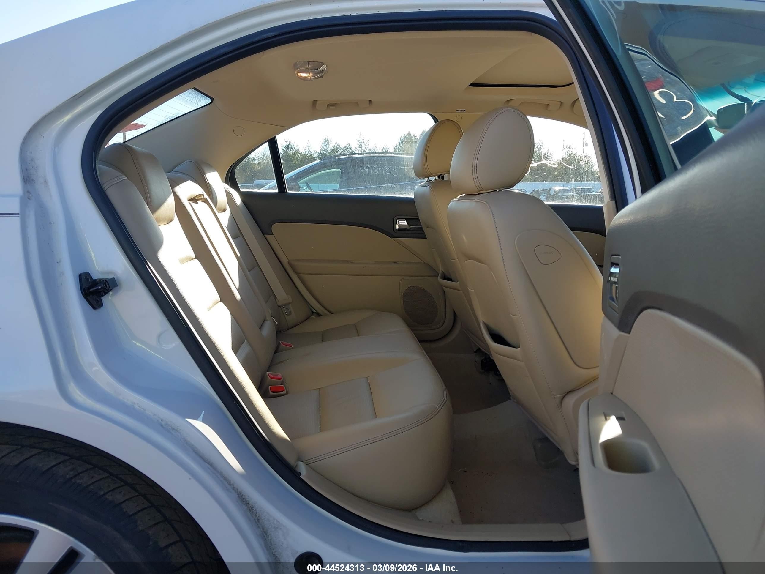 2007 Ford Fusion Sel White vin: 3FAHP08Z67R127983