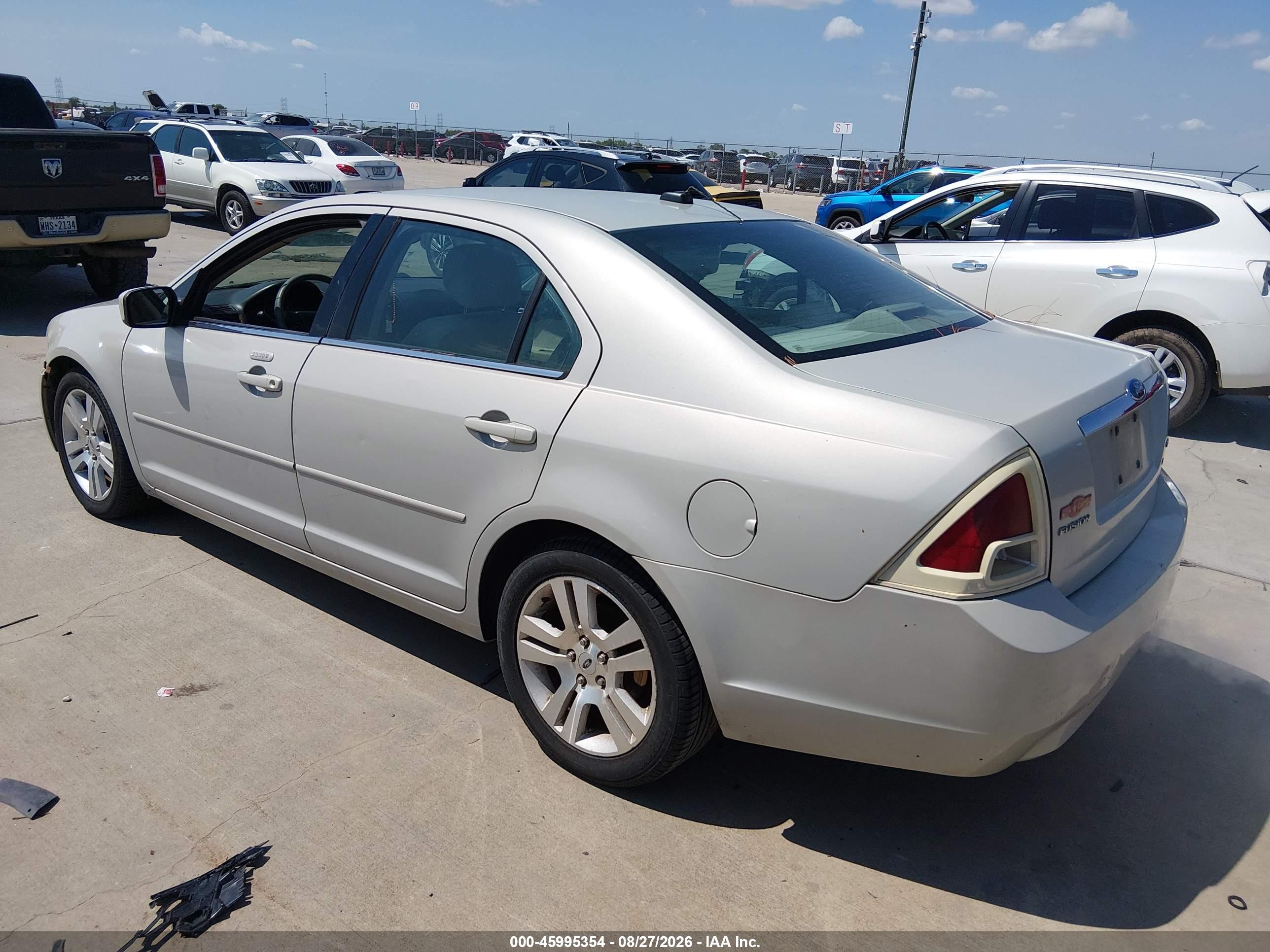 2008 Ford Fusion Sel Белый vin: 3FAHP08Z78R237541