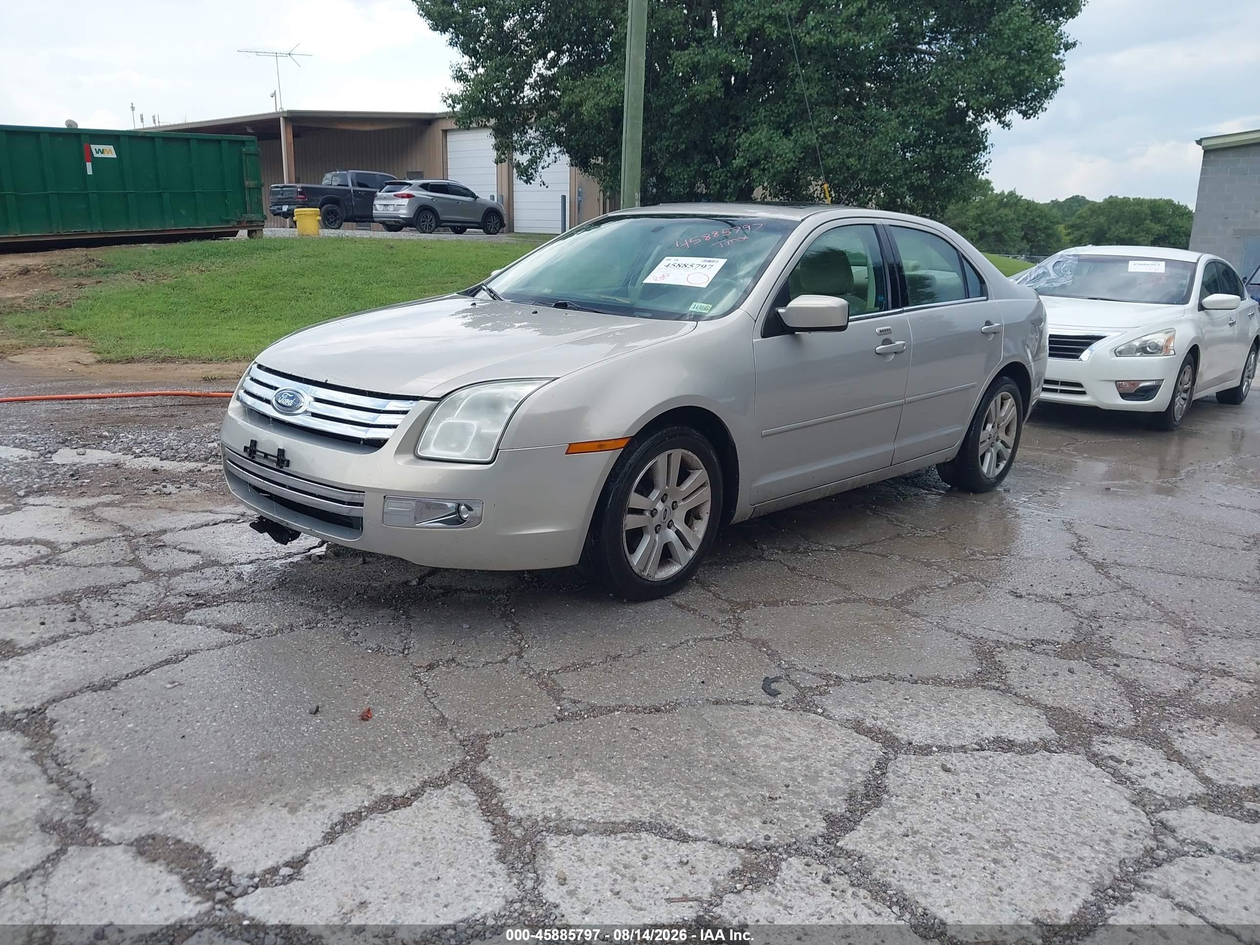 2009 Ford Fusion Sel Silver vin: 3FAHP08Z79R112122