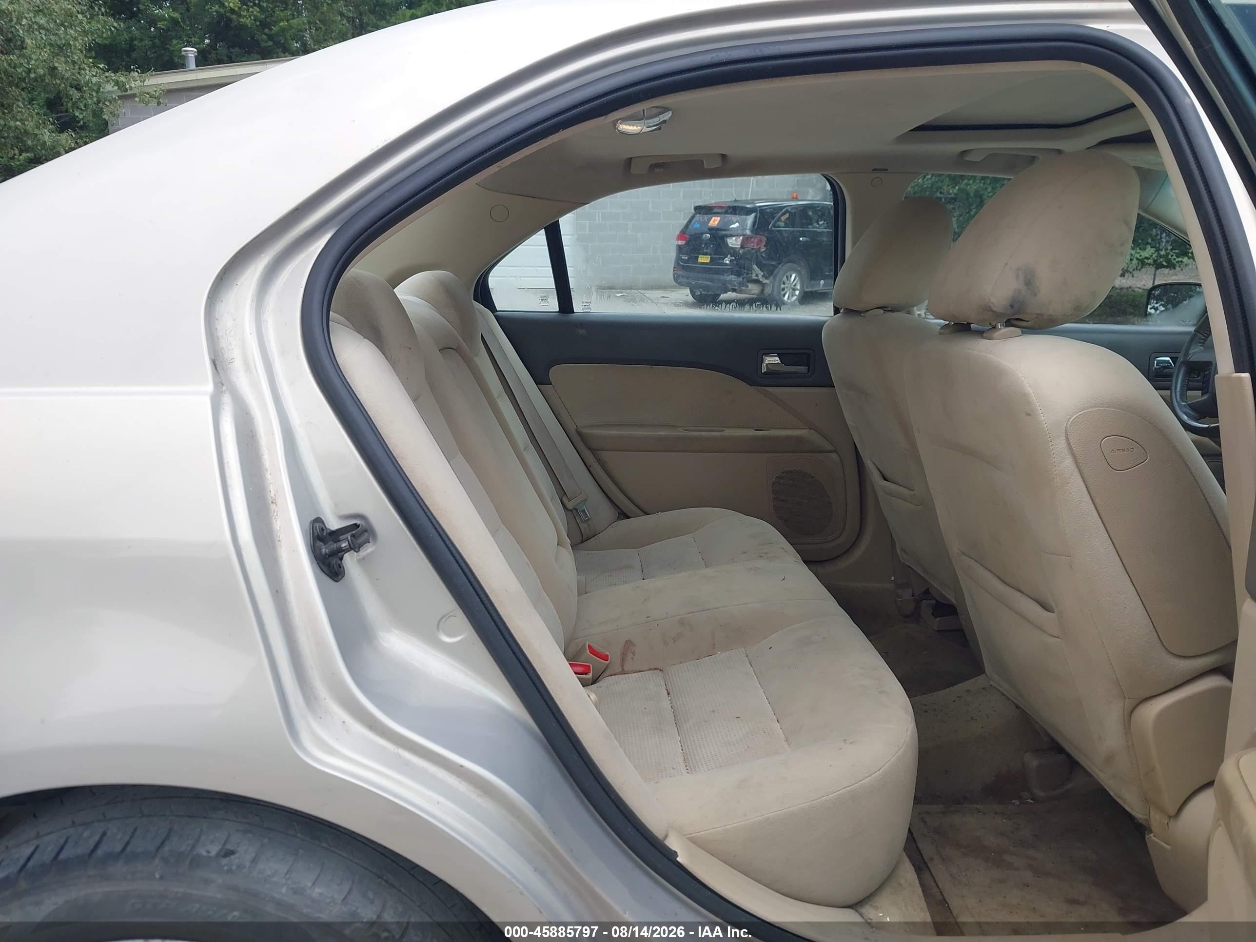 2009 Ford Fusion Sel Silver vin: 3FAHP08Z79R112122