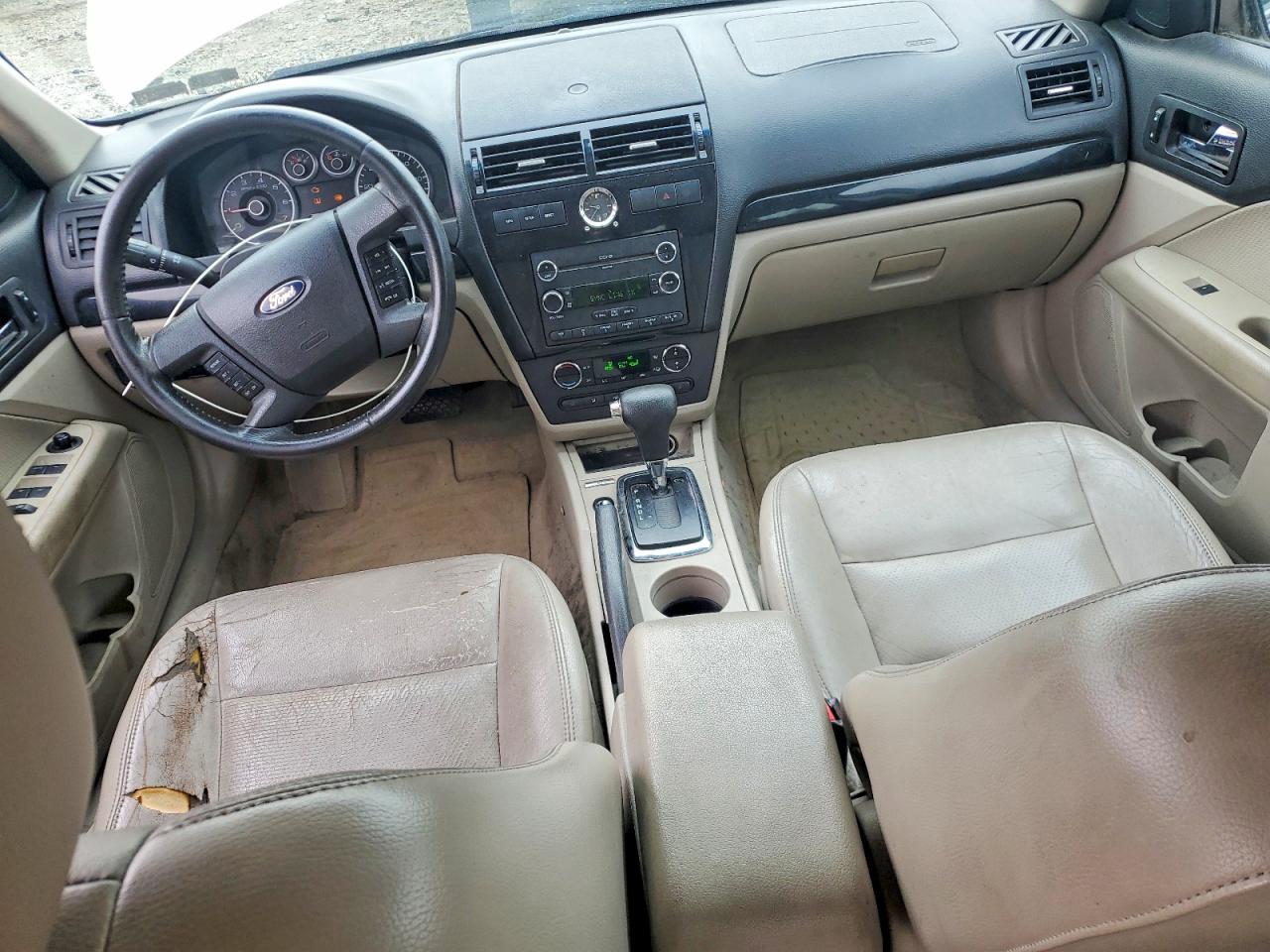 2009 Ford Fusion Sel White vin: 3FAHP08Z79R191131