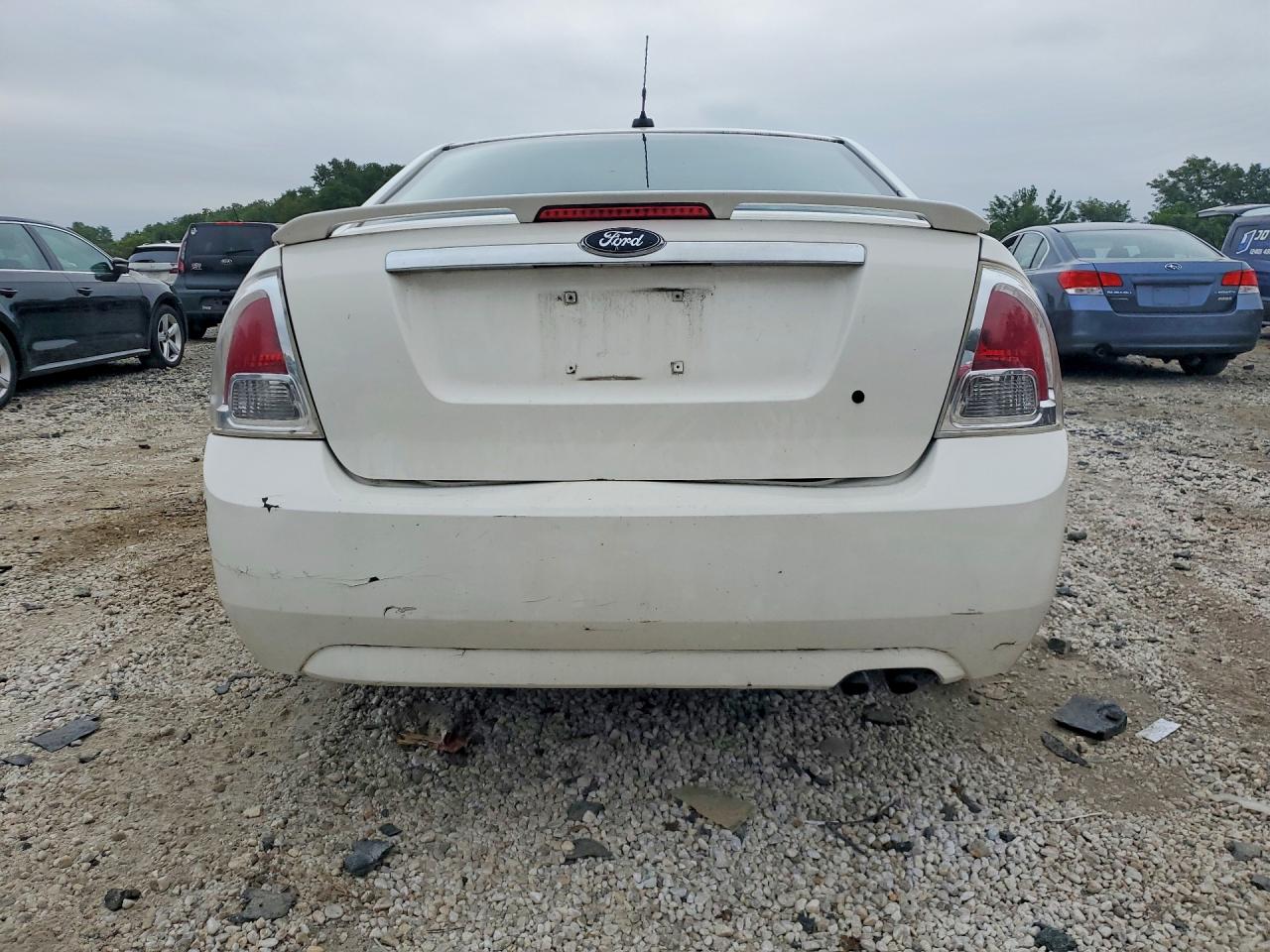 2009 Ford Fusion Sel White vin: 3FAHP08Z79R191131