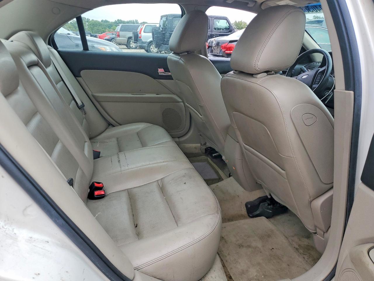 2009 Ford Fusion Sel White vin: 3FAHP08Z79R191131
