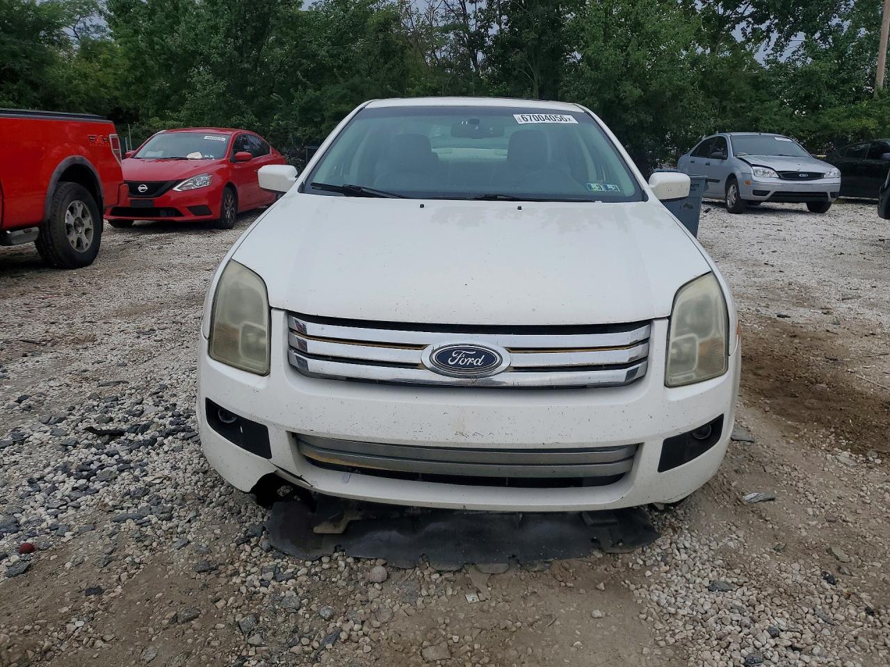 2009 Ford Fusion Sel White vin: 3FAHP08Z79R191131