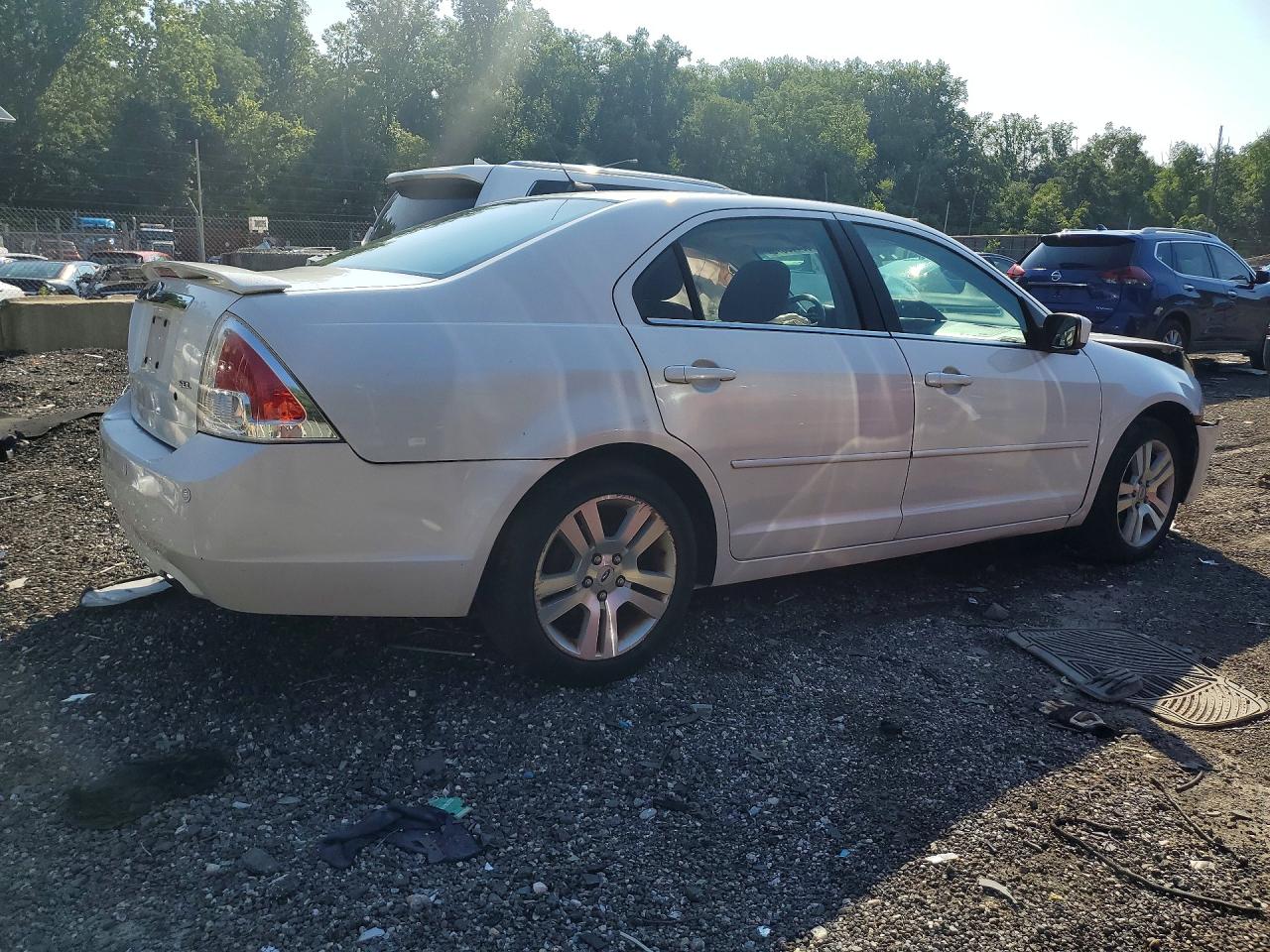 2009 Ford Fusion Sel White vin: 3FAHP08Z79R212253