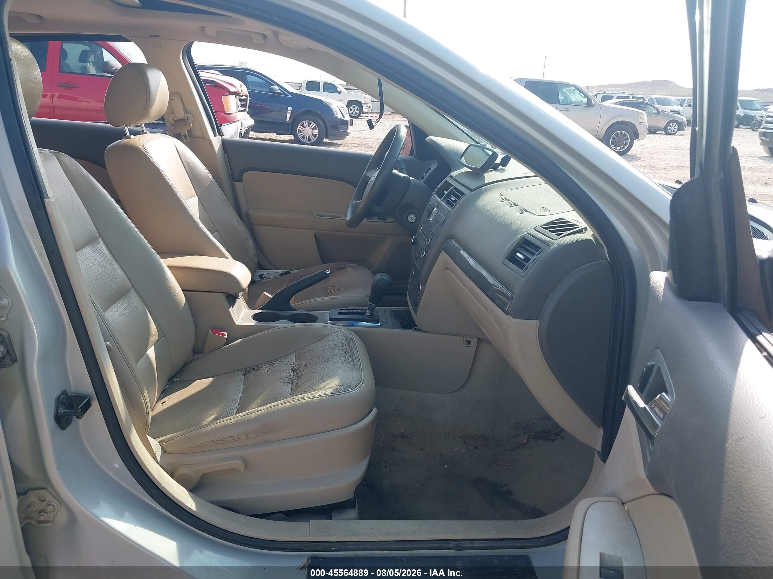 2008 Ford Fusion Sel Silver vin: 3FAHP08Z88R148352
