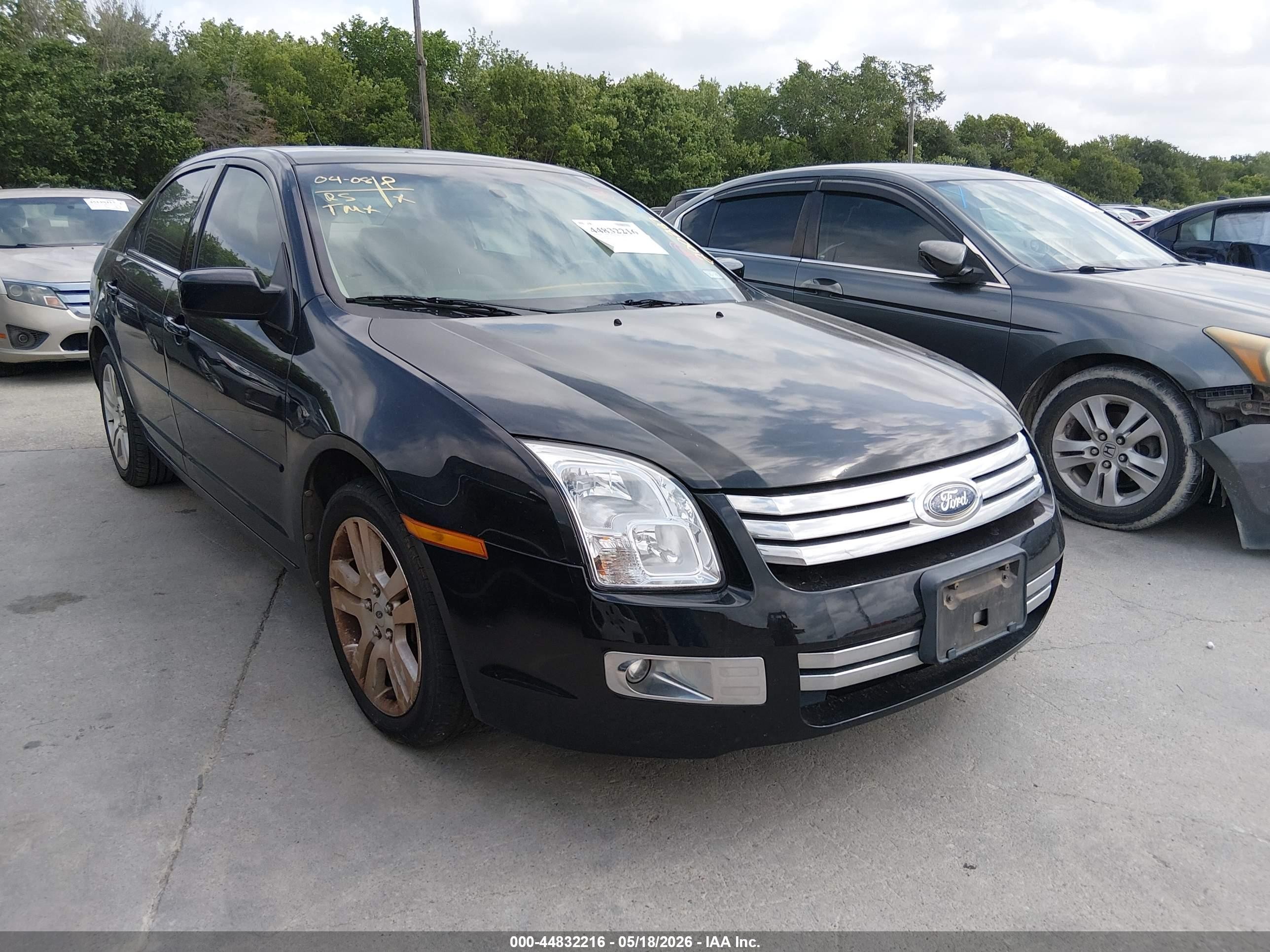 2009 Ford Fusion Sel Black vin: 3FAHP08Z89R200287