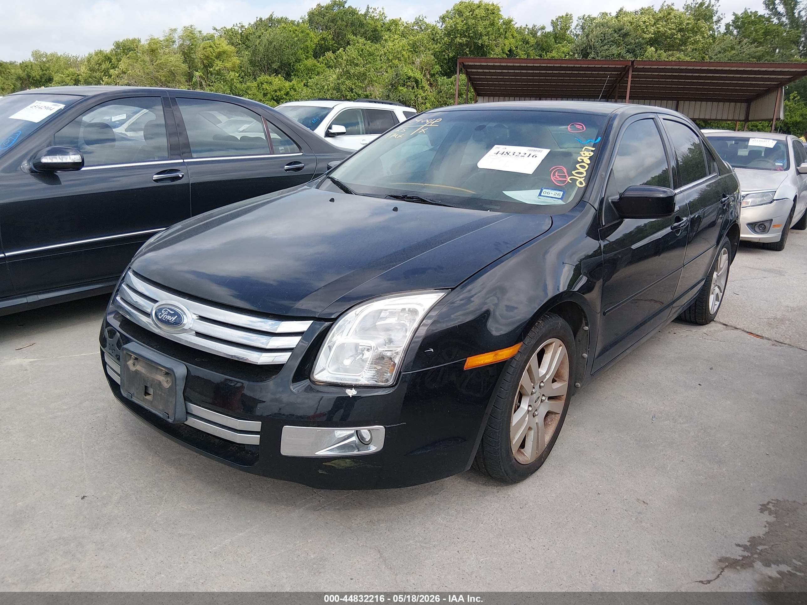 2009 Ford Fusion Sel Black vin: 3FAHP08Z89R200287