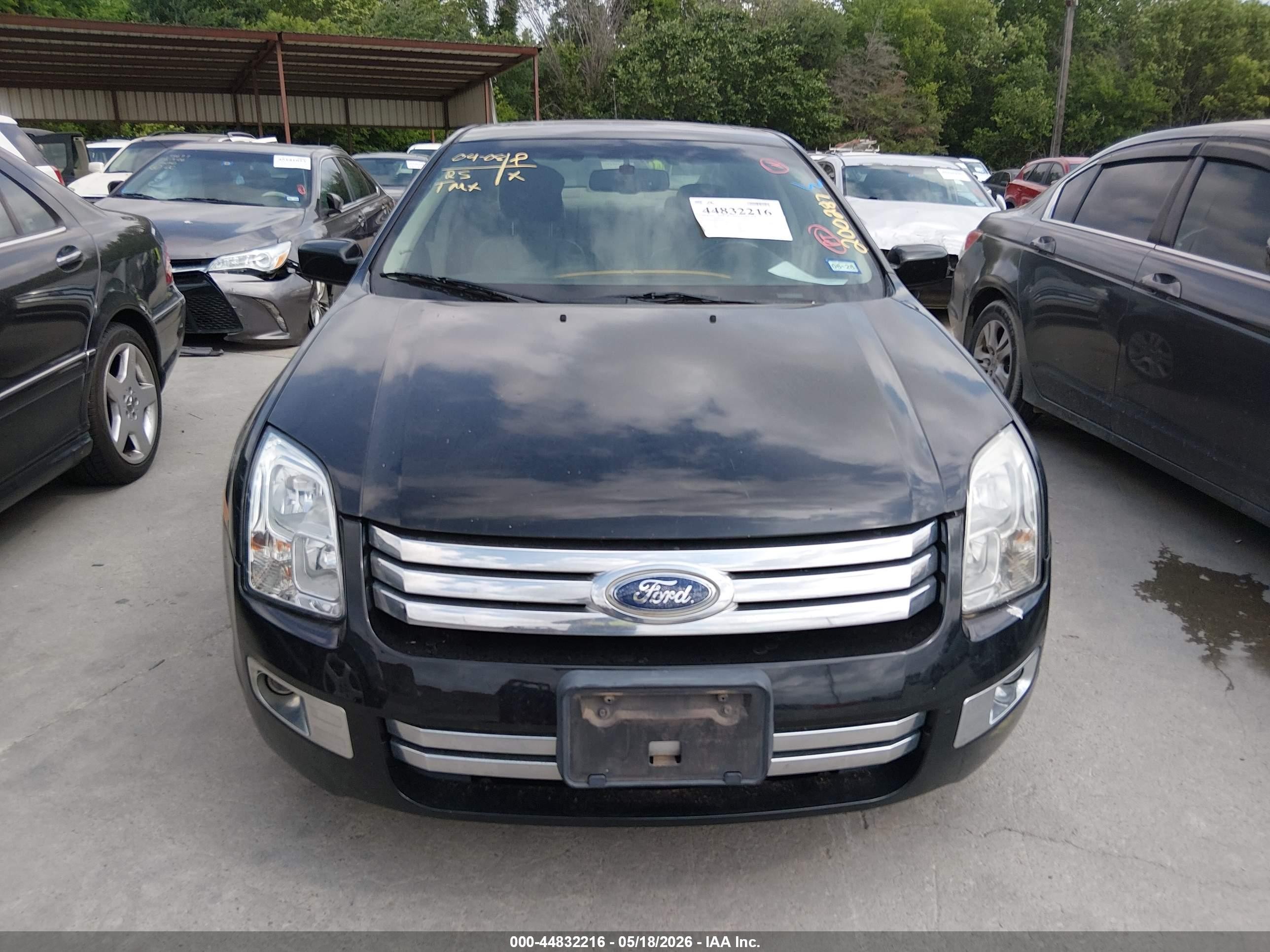 2009 Ford Fusion Sel Black vin: 3FAHP08Z89R200287