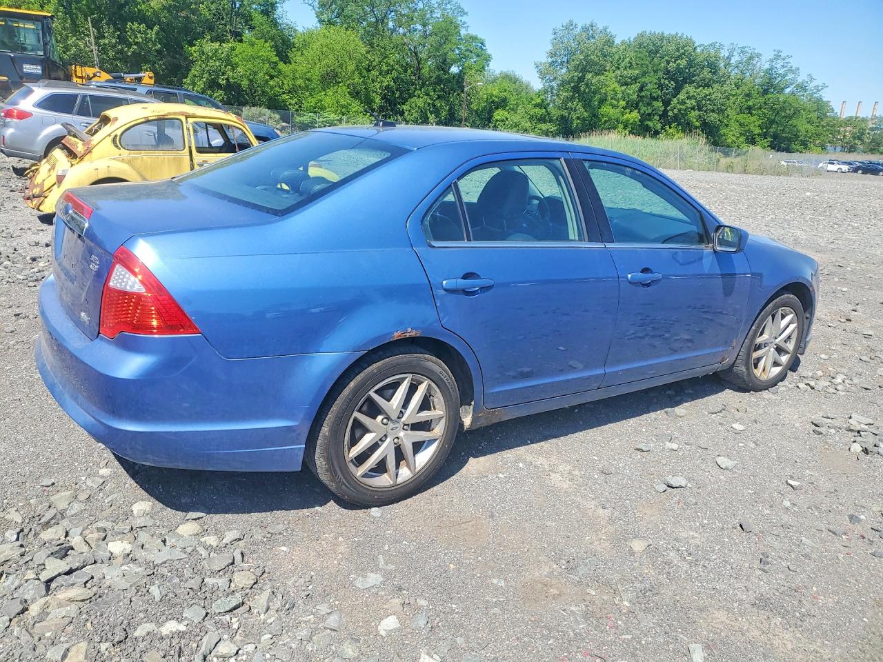 2010 Ford Fusion Sel Blue vin: 3FAHP0CG0AR207485