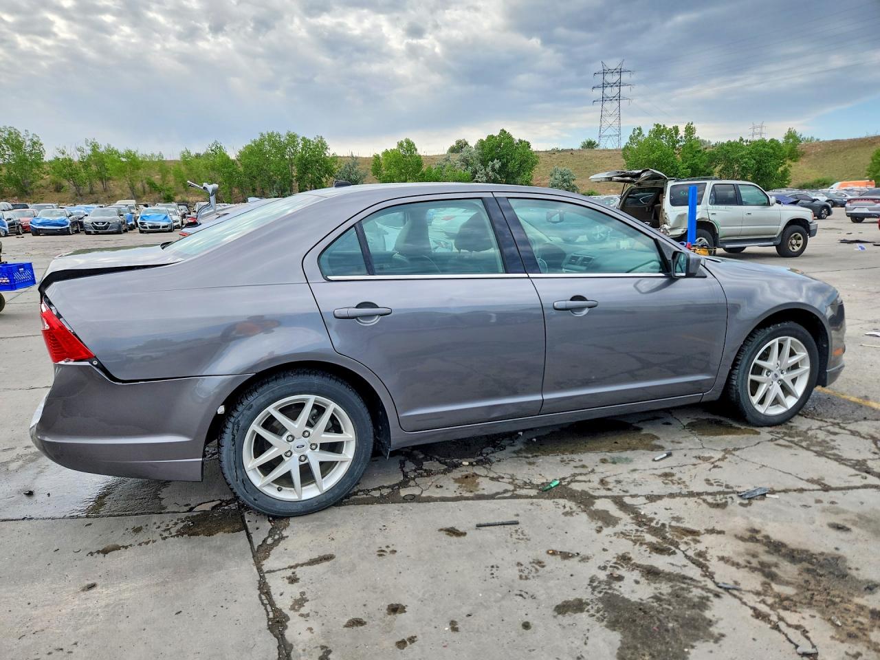 2010 Ford Fusion Sel Gray vin: 3FAHP0CG0AR343096
