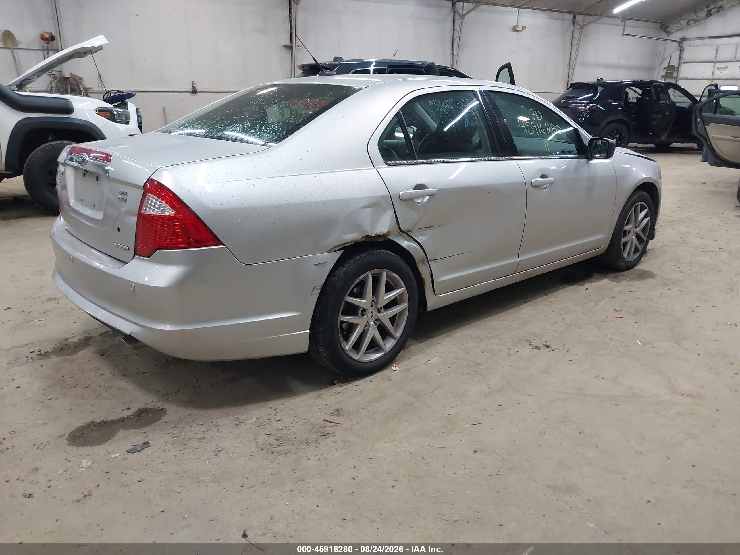 2011 Ford Fusion Sel Silver vin: 3FAHP0CG0BR165031