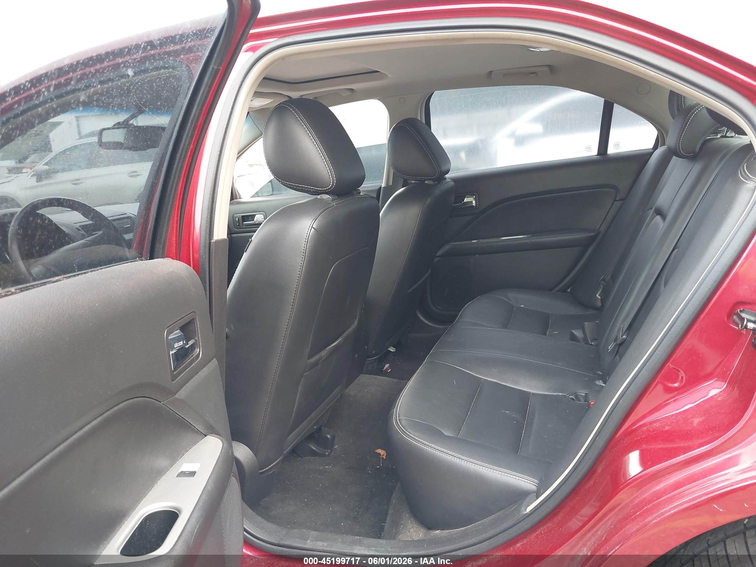 2011 Ford Fusion Sel Красный vin: 3FAHP0CG0BR294628