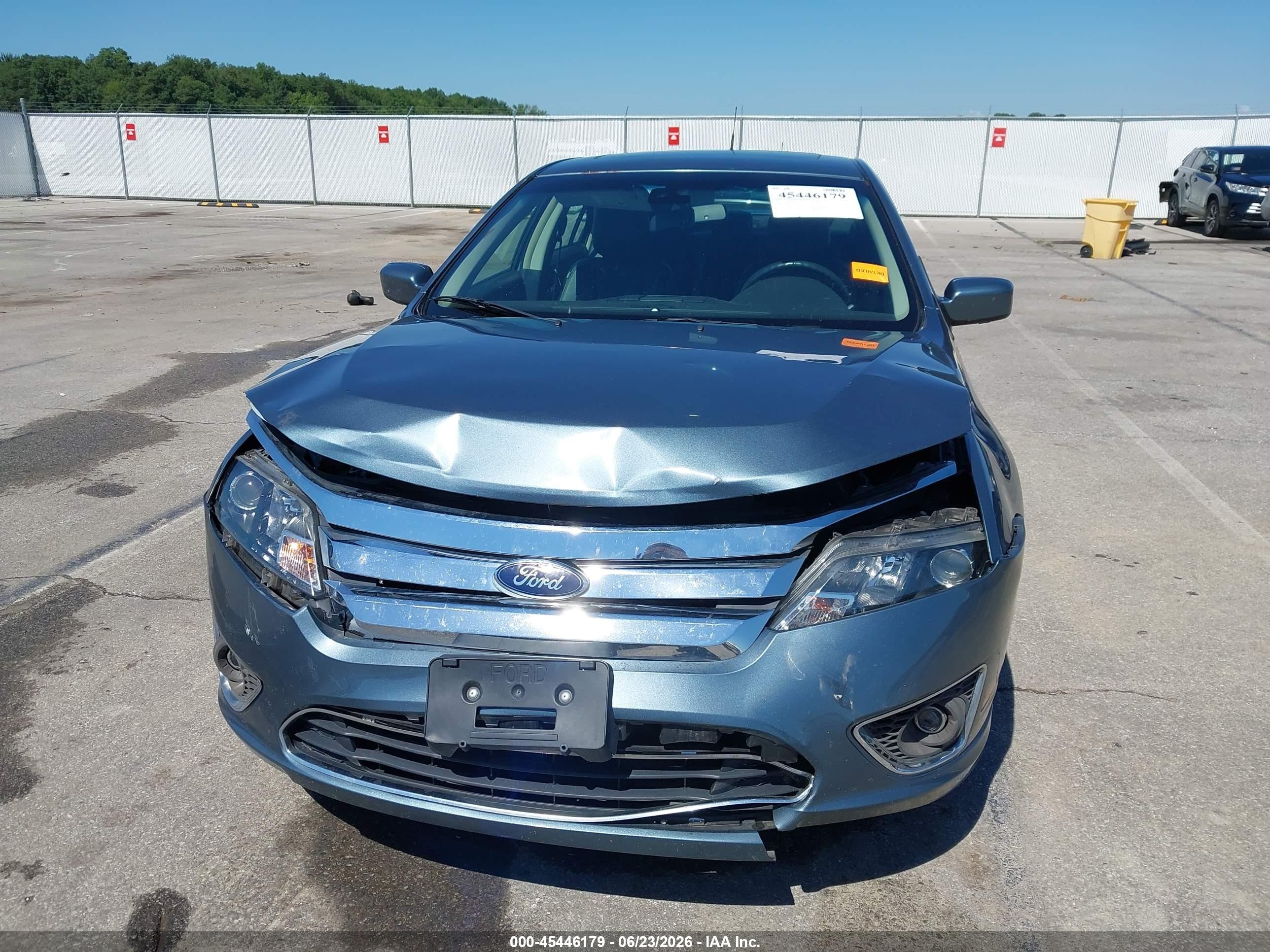 2012 Ford Fusion Sel Dark Blue vin: 3FAHP0CG0CR197642