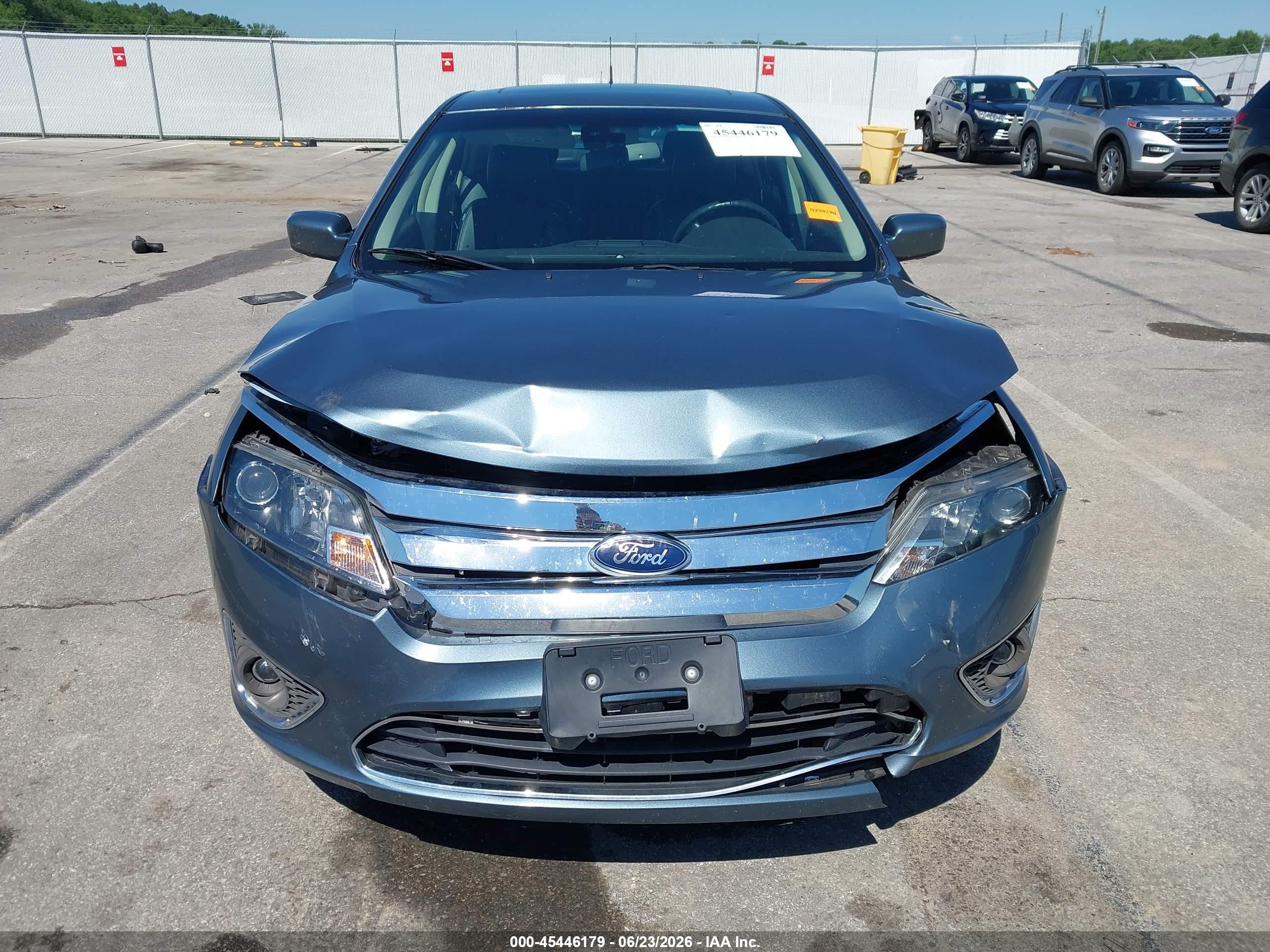 2012 Ford Fusion Sel Dark Blue vin: 3FAHP0CG0CR197642