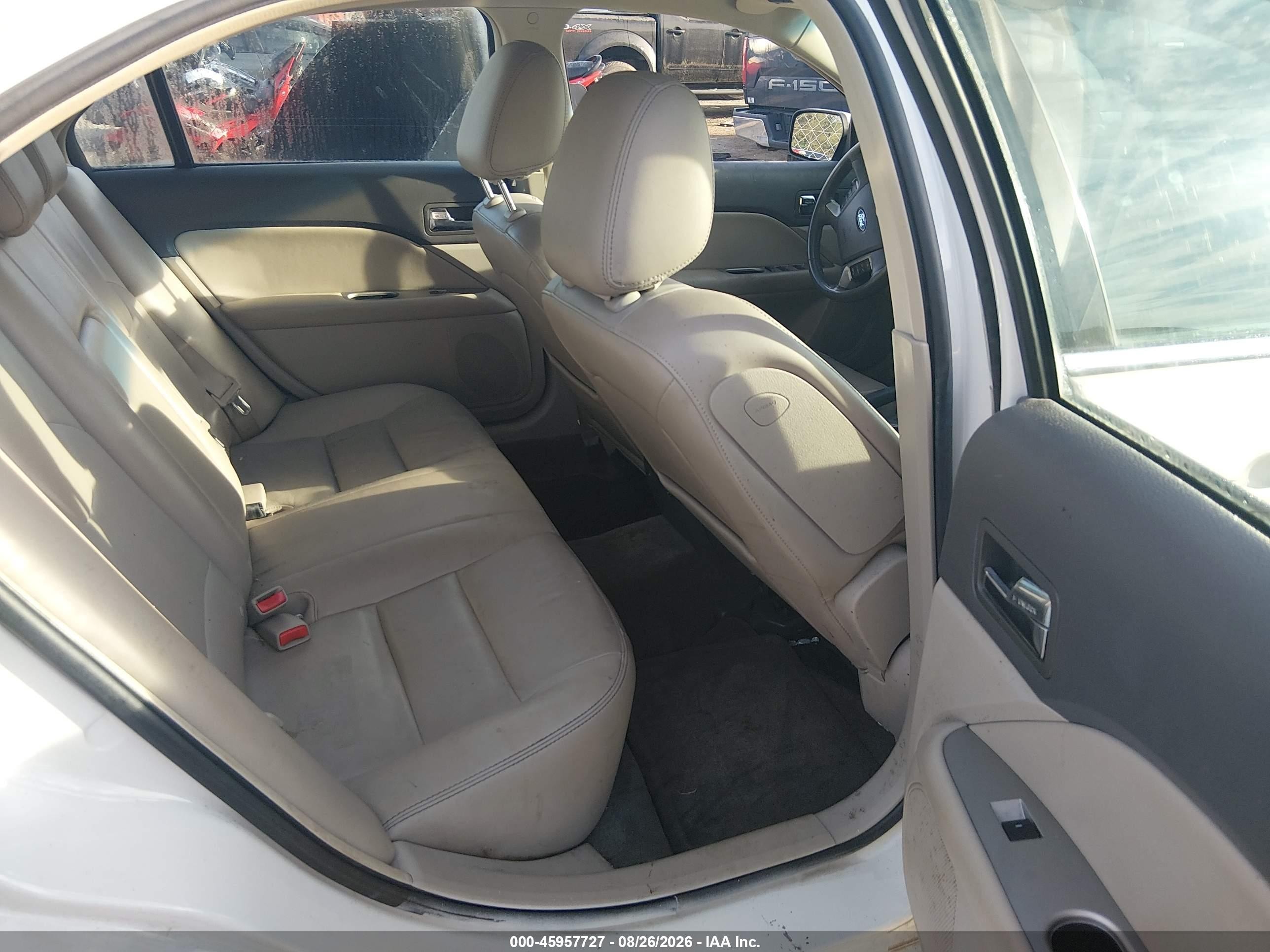 2010 Ford Fusion Sel White vin: 3FAHP0CG2AR336277