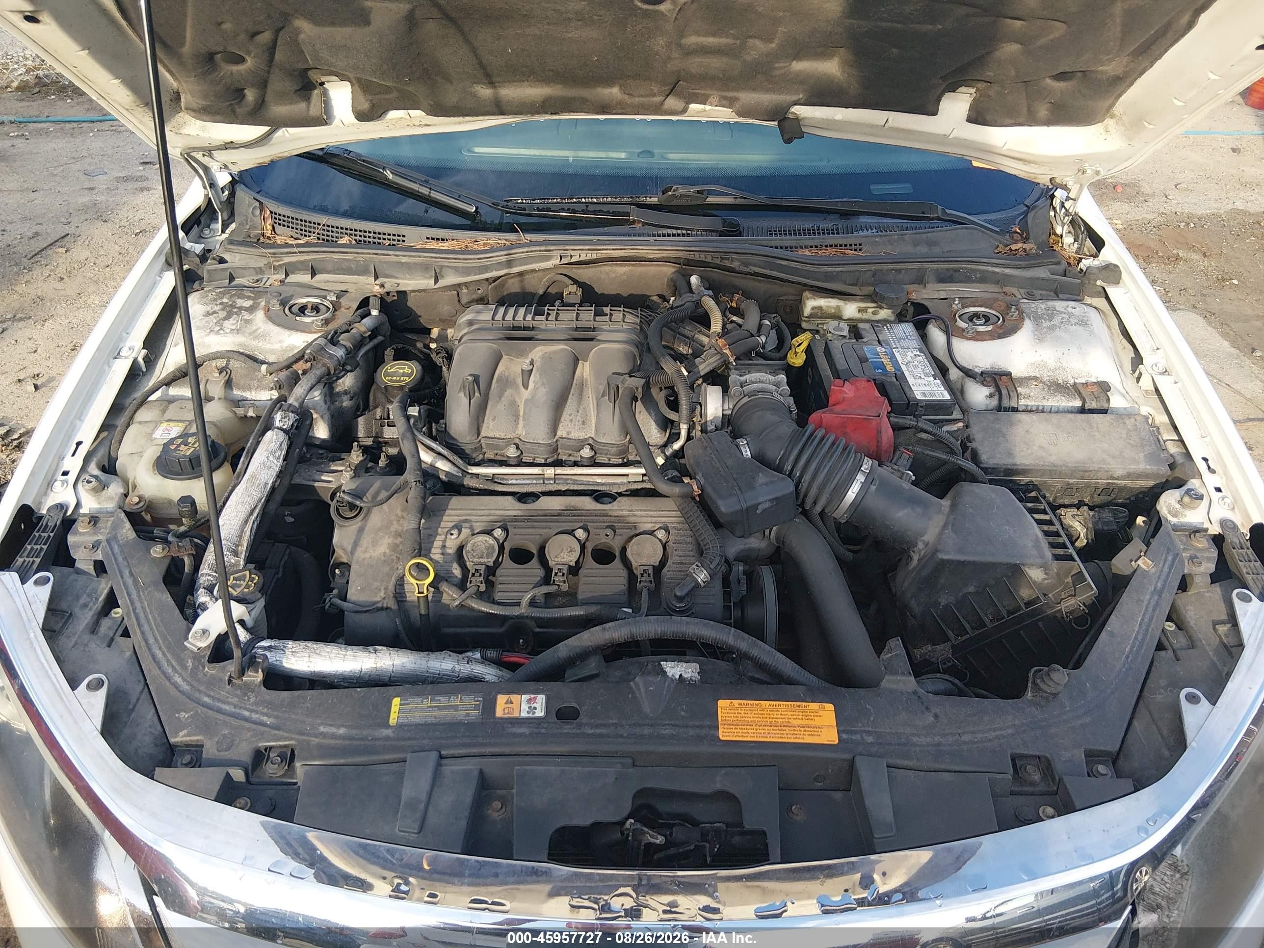 2010 Ford Fusion Sel White vin: 3FAHP0CG2AR336277