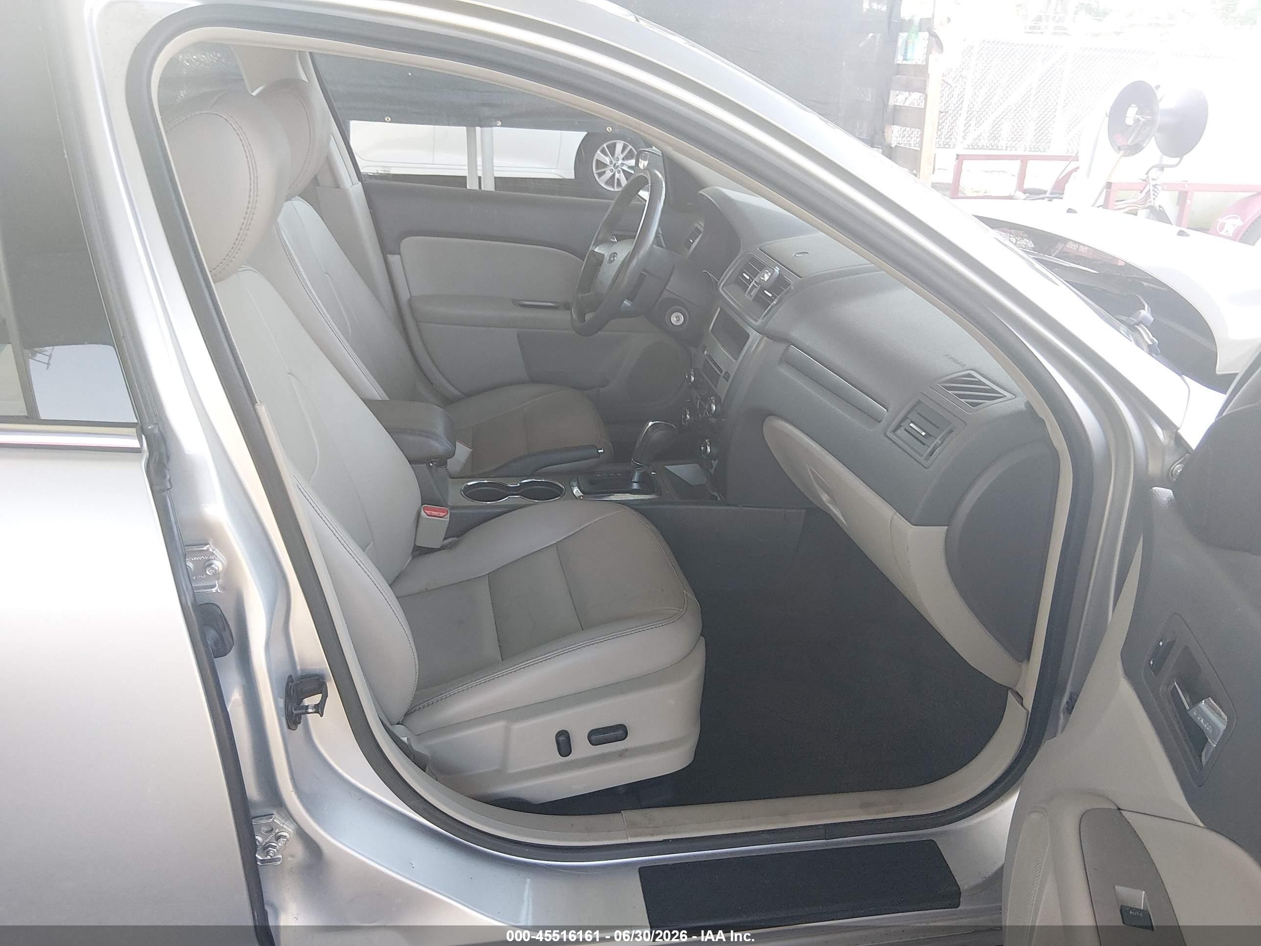 2012 Ford Fusion Sel Silver vin: 3FAHP0CG2CR386213