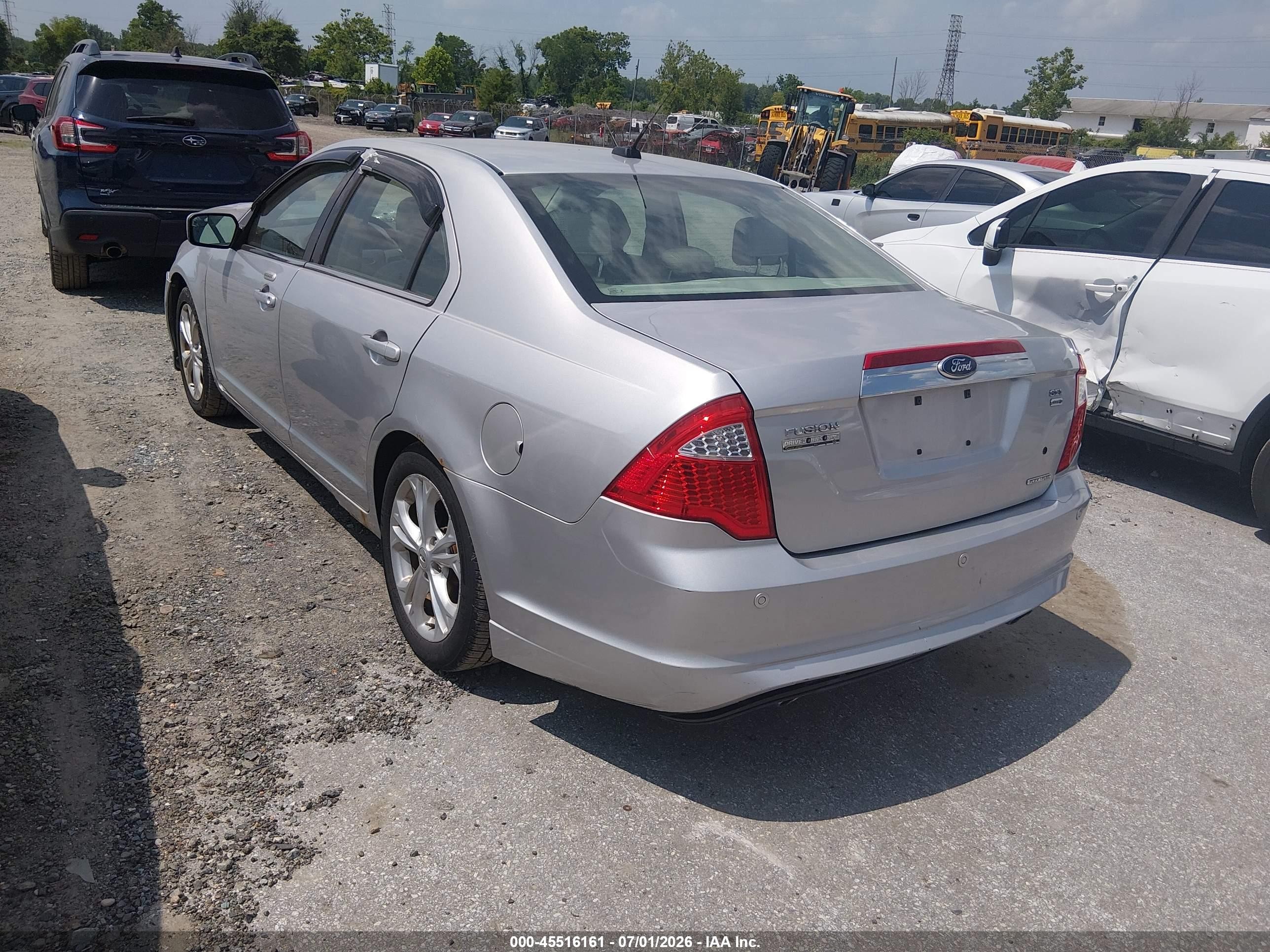 2012 Ford Fusion Sel Silver vin: 3FAHP0CG2CR386213