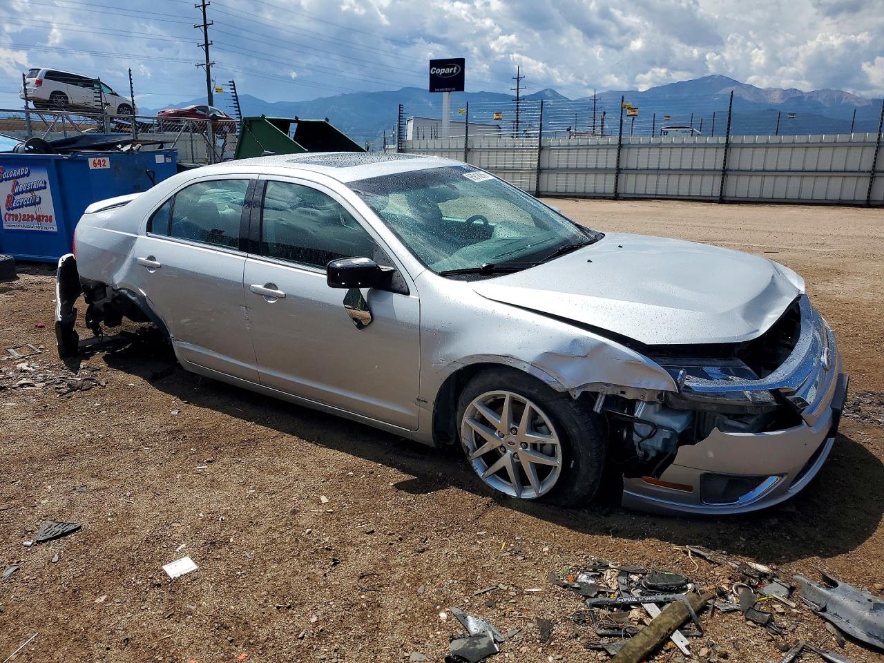 2010 Ford Fusion Sel Silver vin: 3FAHP0CG3AR423248