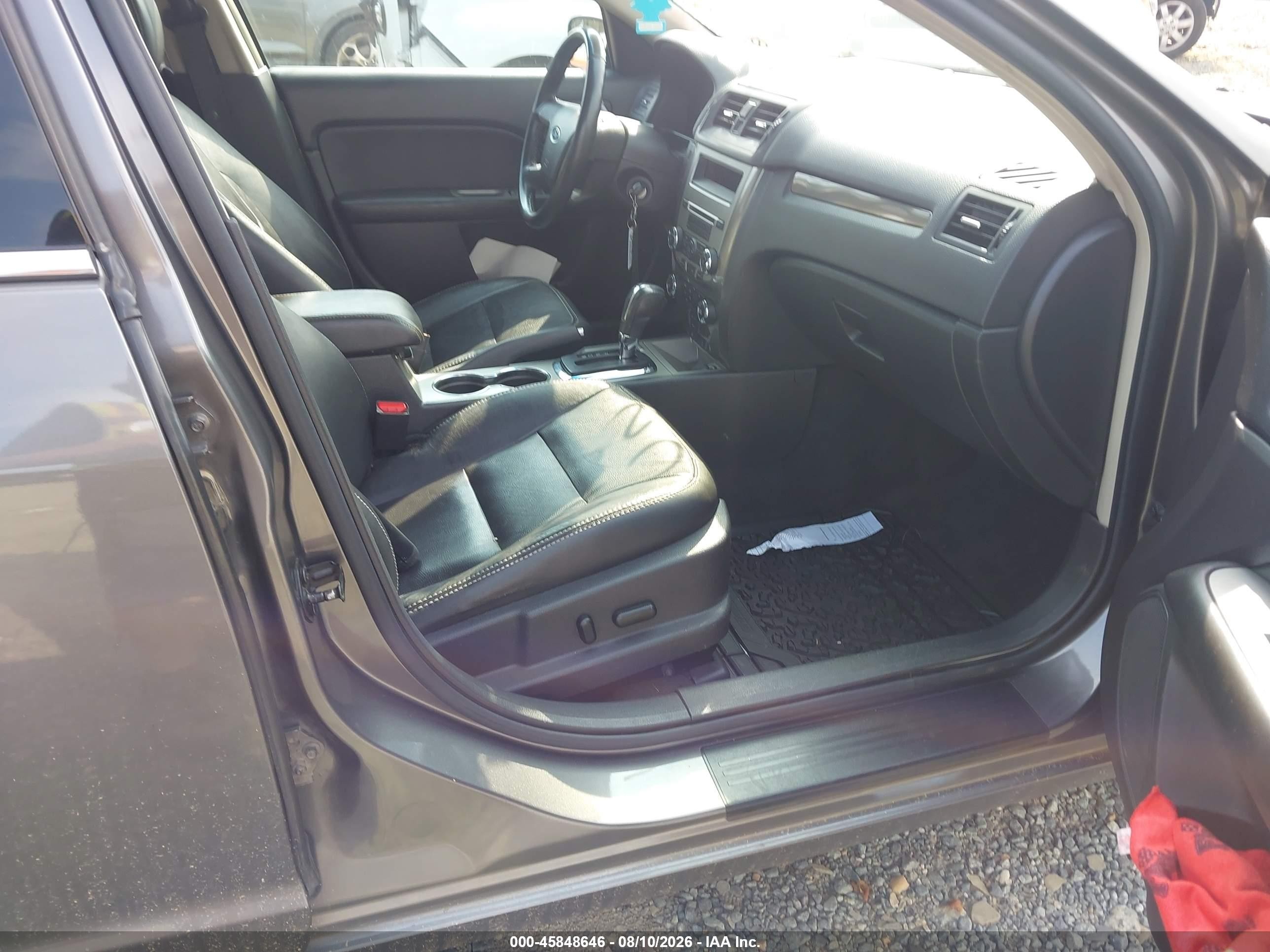 2012 Ford Fusion Sel Gray vin: 3FAHP0CG3CR249670