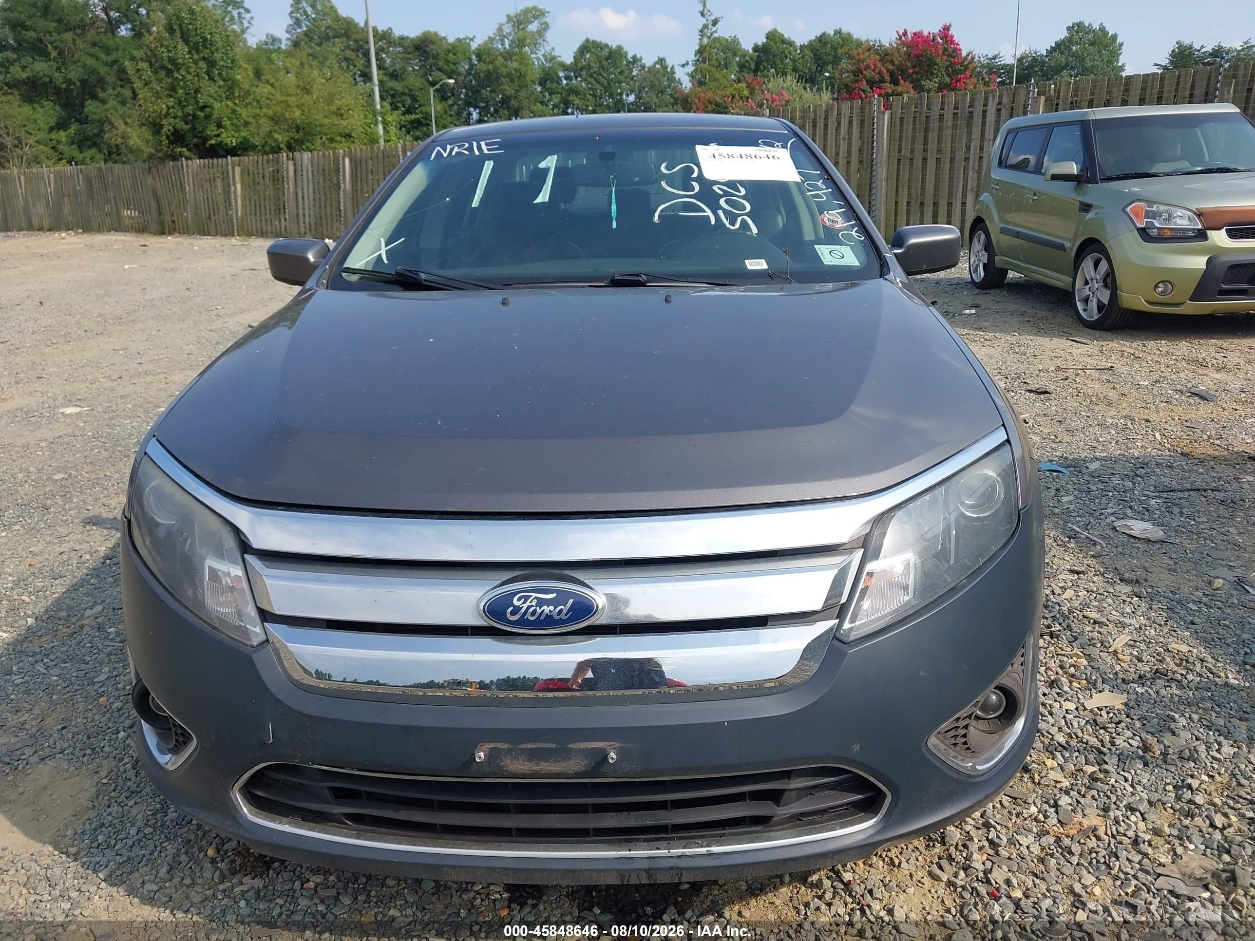 2012 Ford Fusion Sel Gray vin: 3FAHP0CG3CR249670