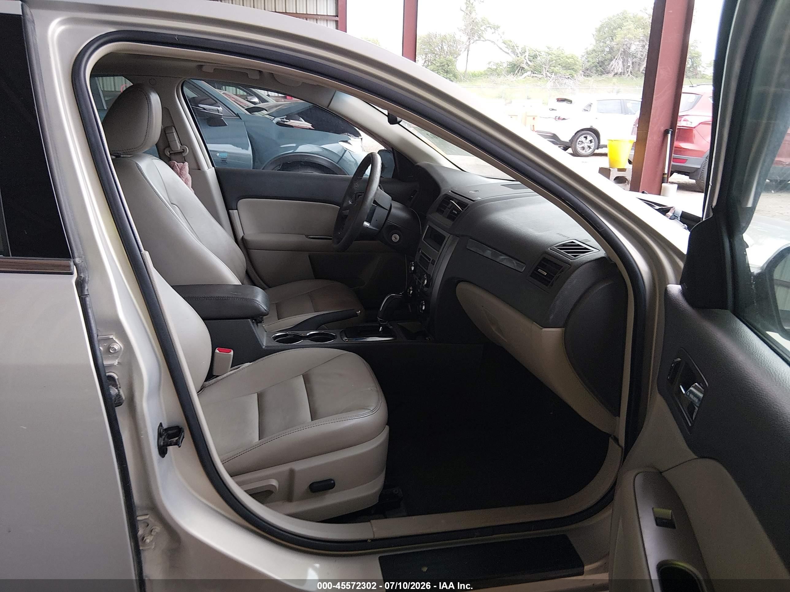 2010 Ford Fusion Sel Silver vin: 3FAHP0CG4AR172935