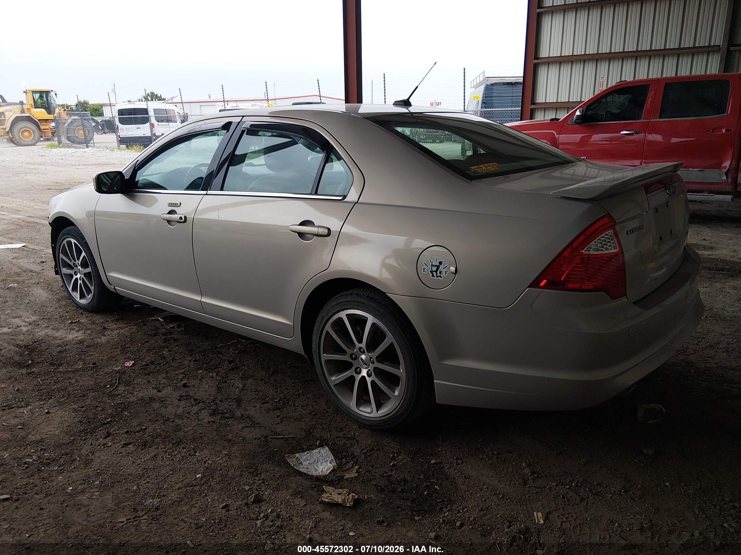 2010 Ford Fusion Sel Silver vin: 3FAHP0CG4AR172935