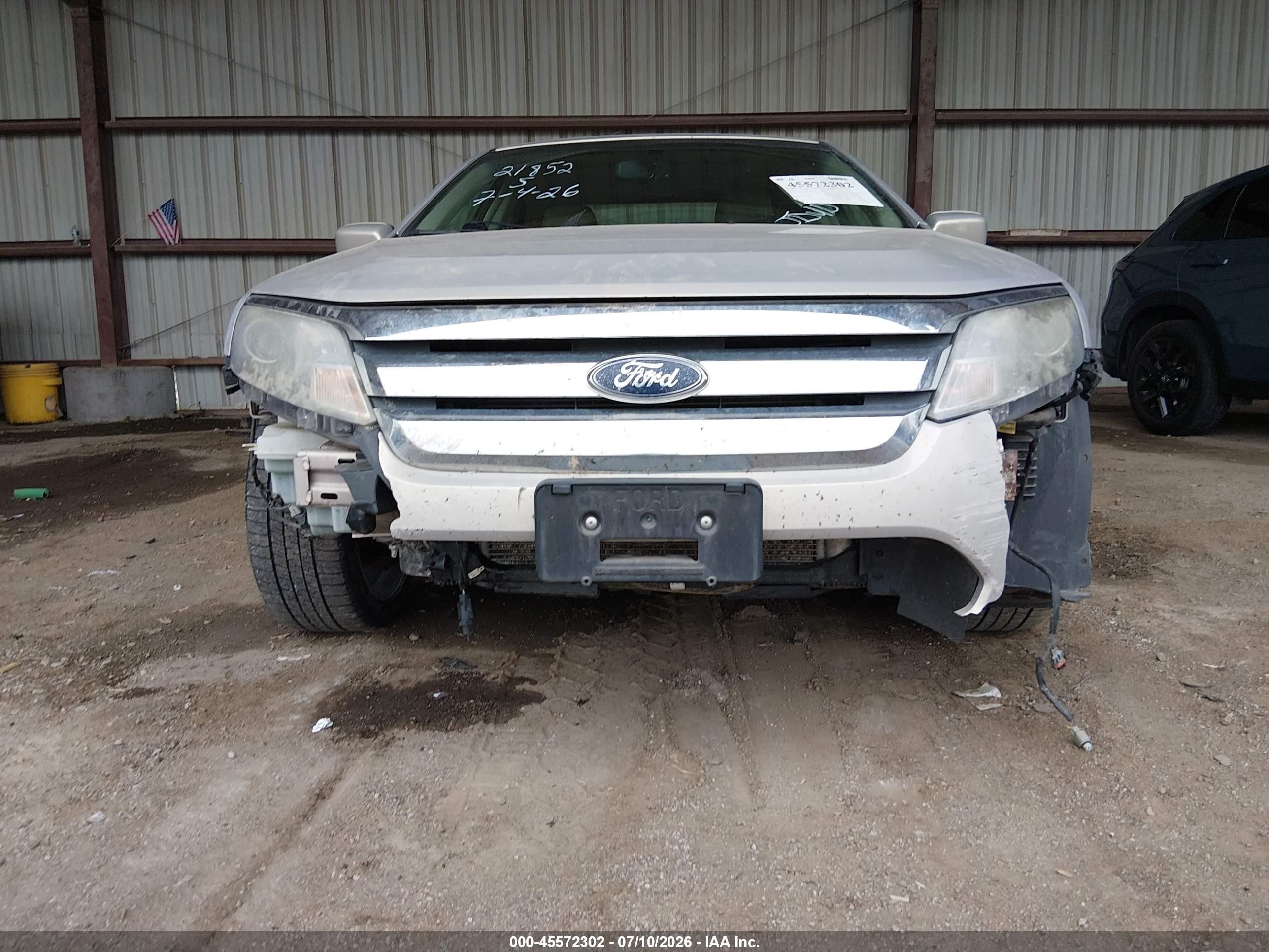 2010 Ford Fusion Sel Silver vin: 3FAHP0CG4AR172935