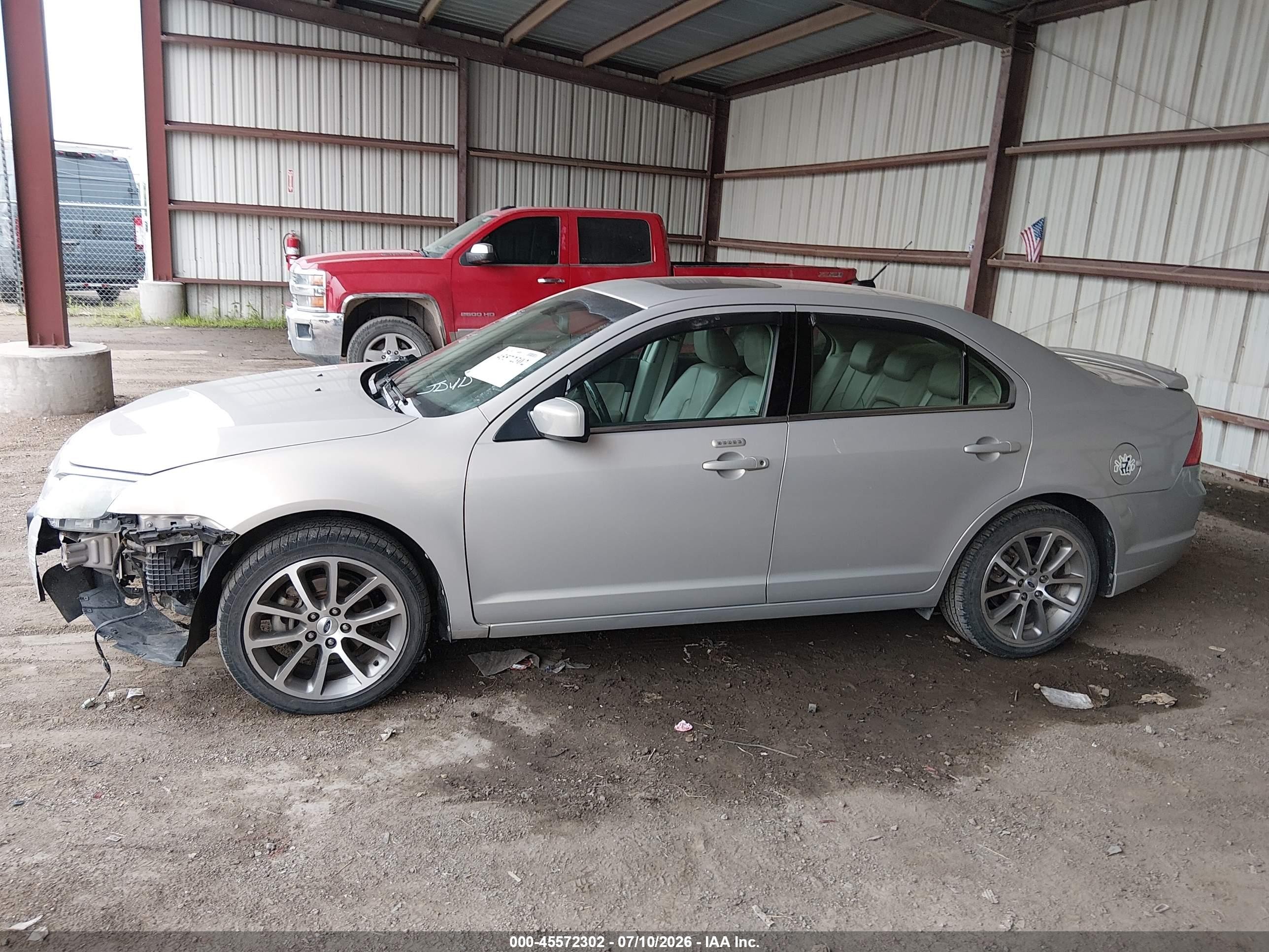 2010 Ford Fusion Sel Silver vin: 3FAHP0CG4AR172935