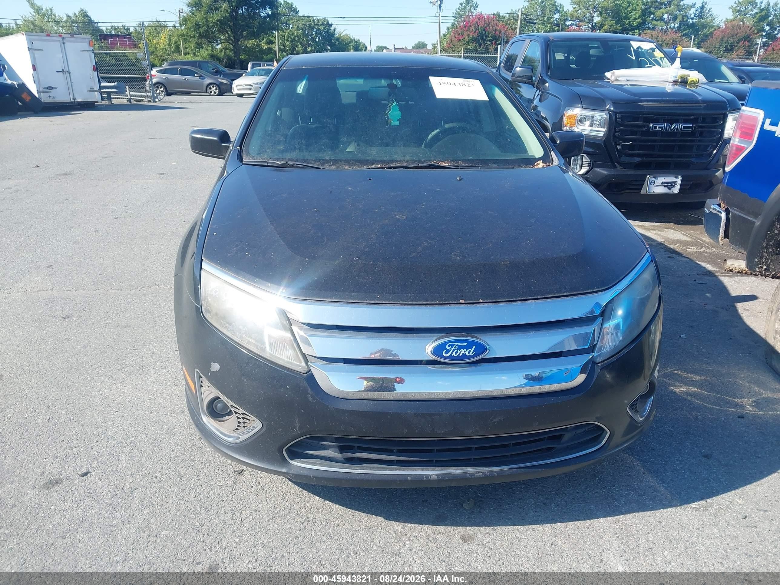 2011 Ford Fusion Sel Черный vin: 3FAHP0CG4BR262474