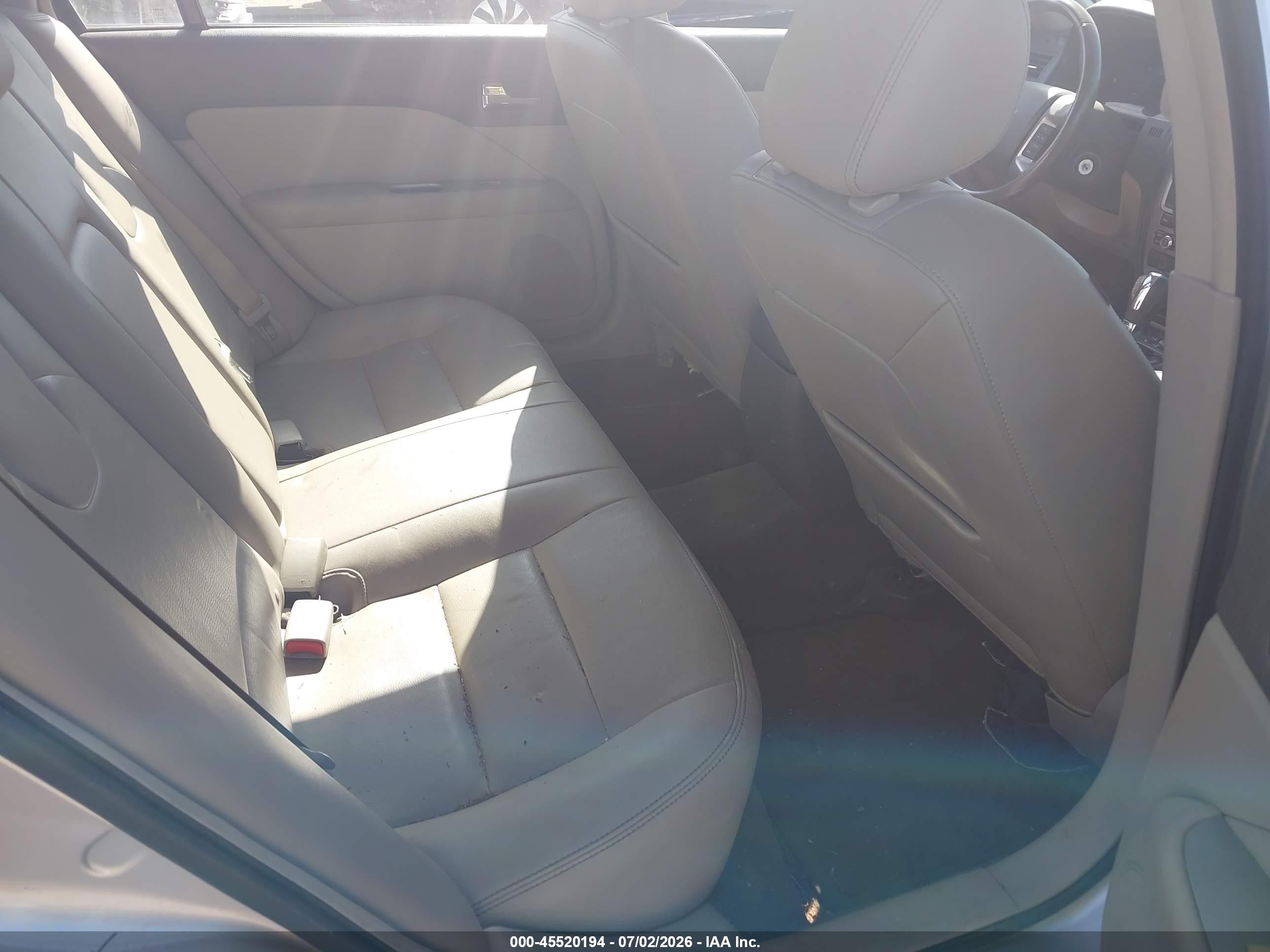 2011 Ford Fusion Sel Silver vin: 3FAHP0CG4BR289495