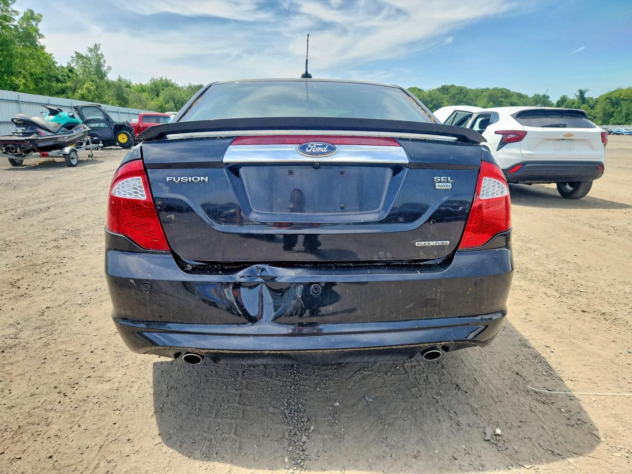2012 Ford Fusion Sel Black vin: 3FAHP0CG4CR272066