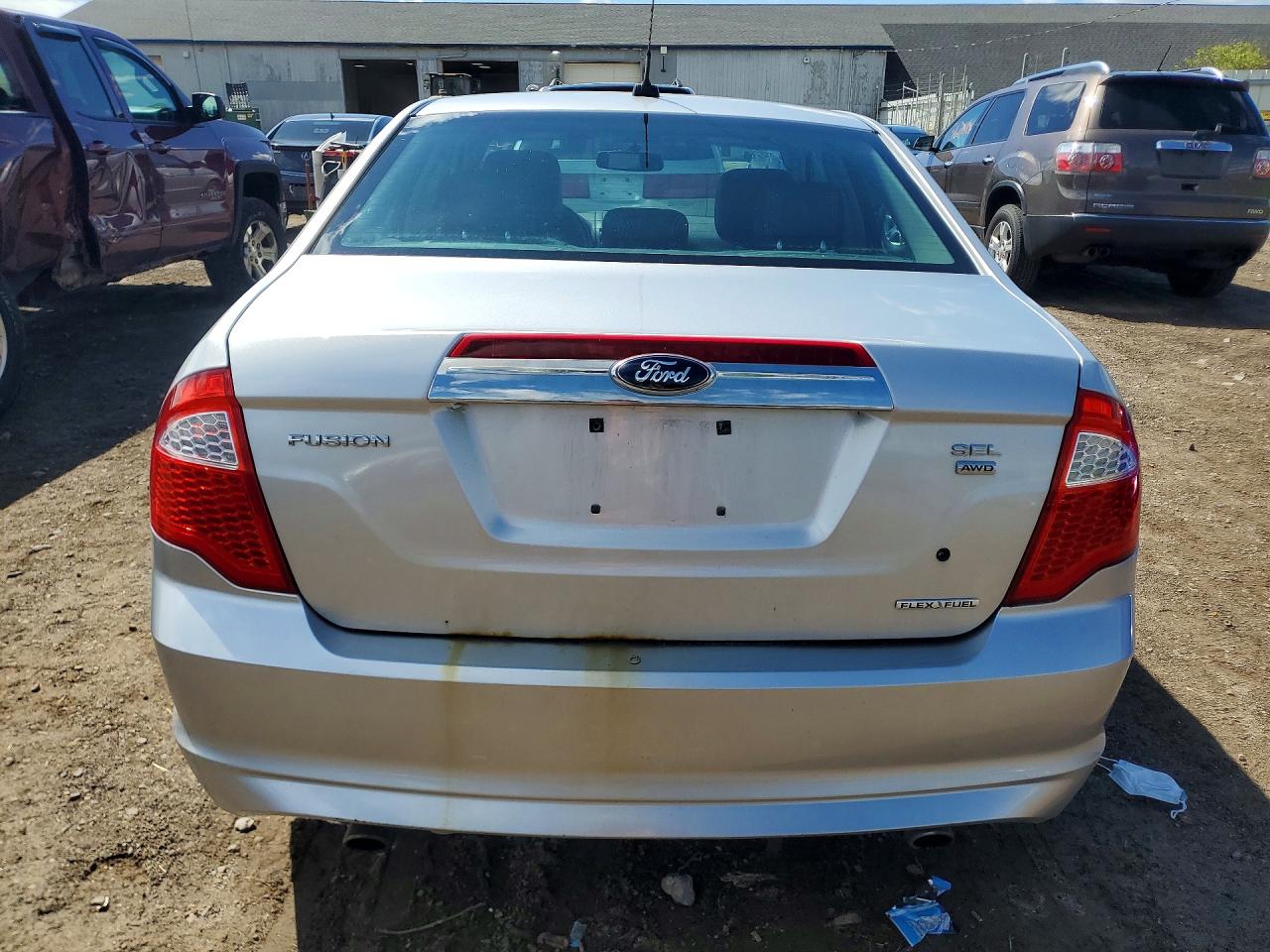 2012 Ford Fusion Sel Серебряный vin: 3FAHP0CG4CR449084