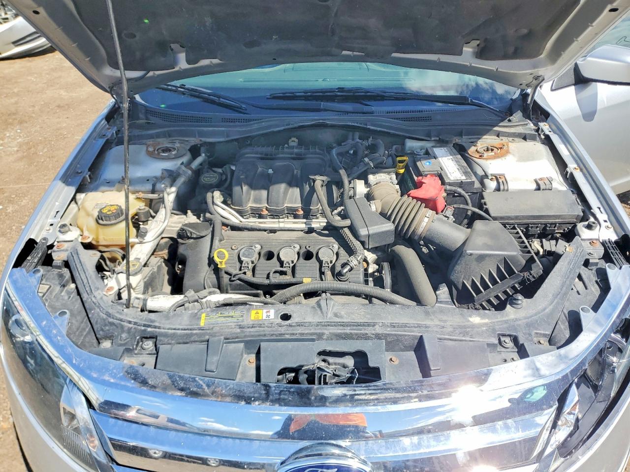 2012 Ford Fusion Sel Серебряный vin: 3FAHP0CG4CR449084
