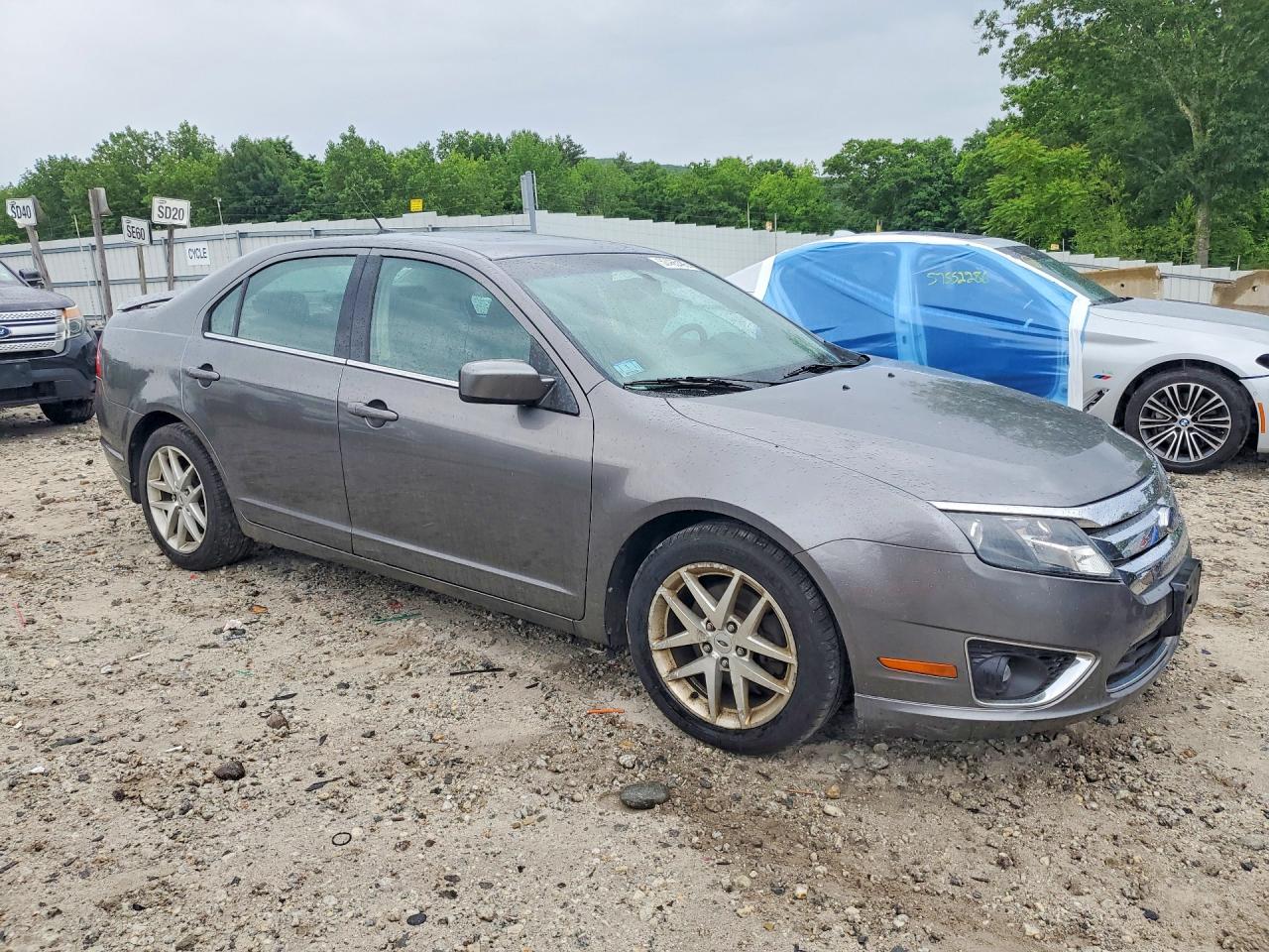 2010 Ford Fusion Sel Gray vin: 3FAHP0CG5AR111657