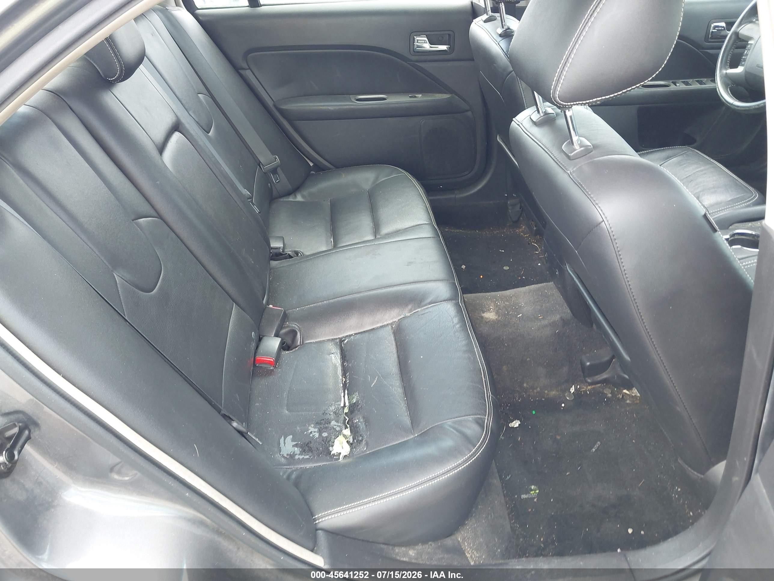 2011 Ford Fusion Sel Gray vin: 3FAHP0CG5BR309740