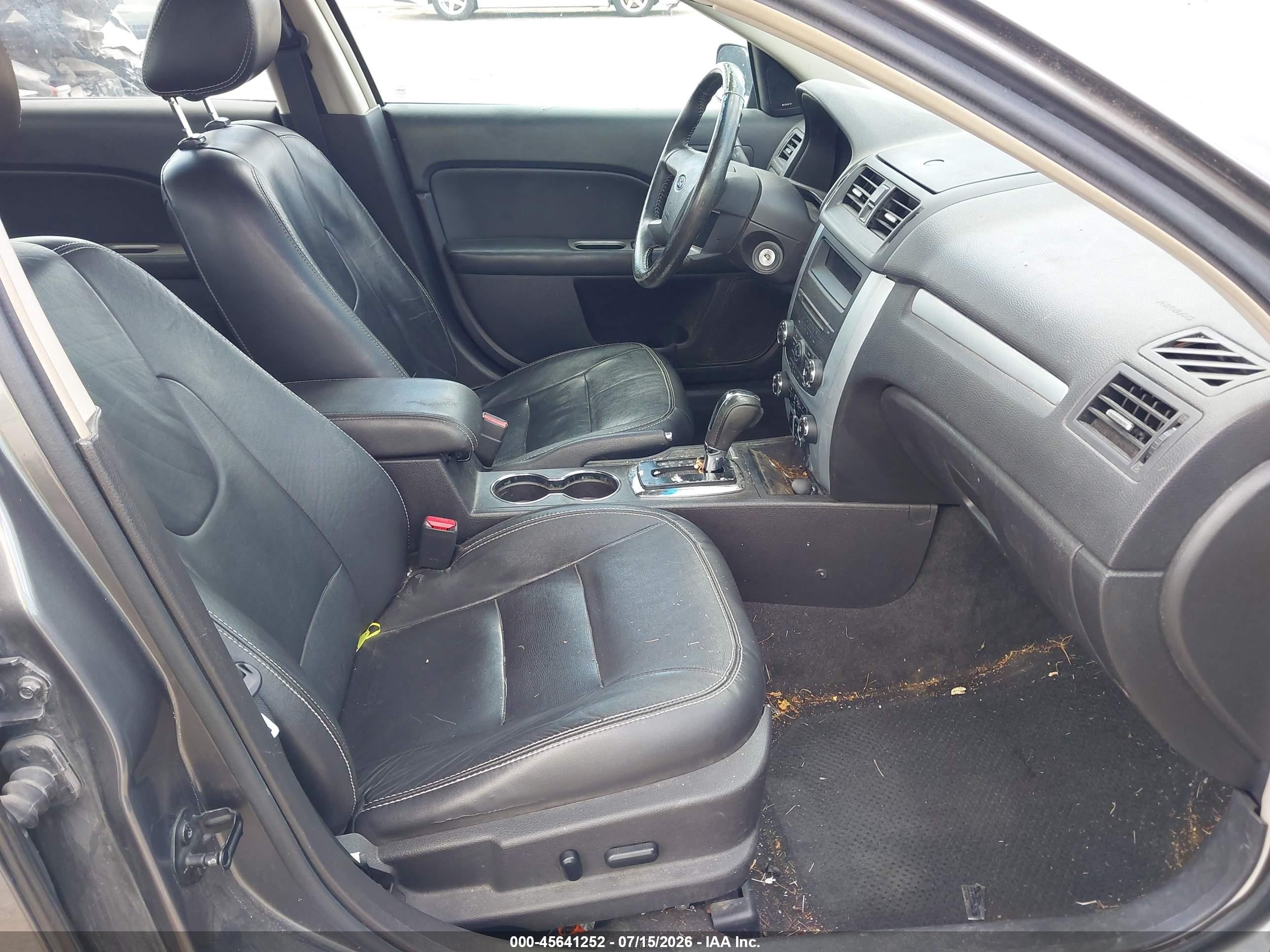 2011 Ford Fusion Sel Gray vin: 3FAHP0CG5BR309740