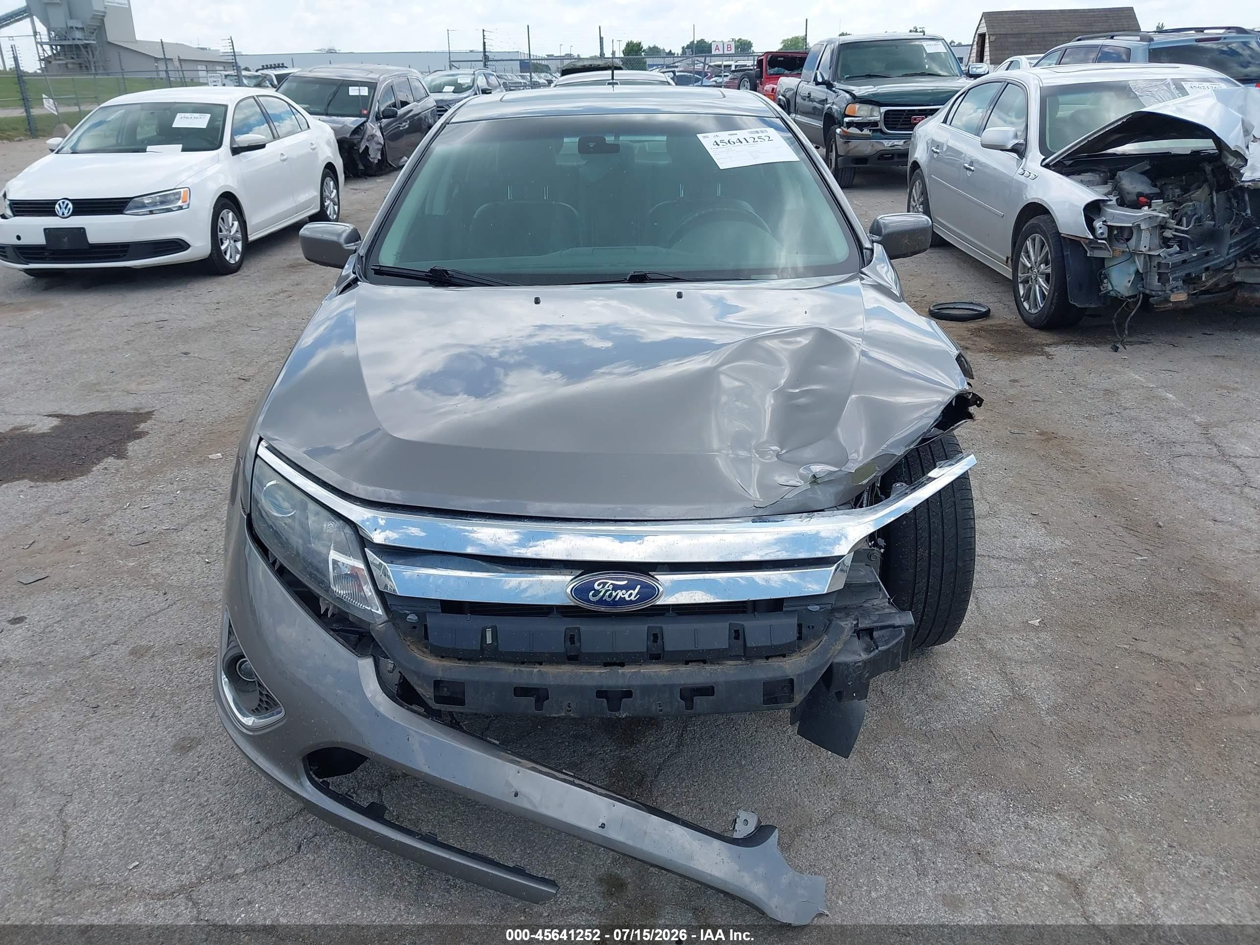 2011 Ford Fusion Sel Gray vin: 3FAHP0CG5BR309740
