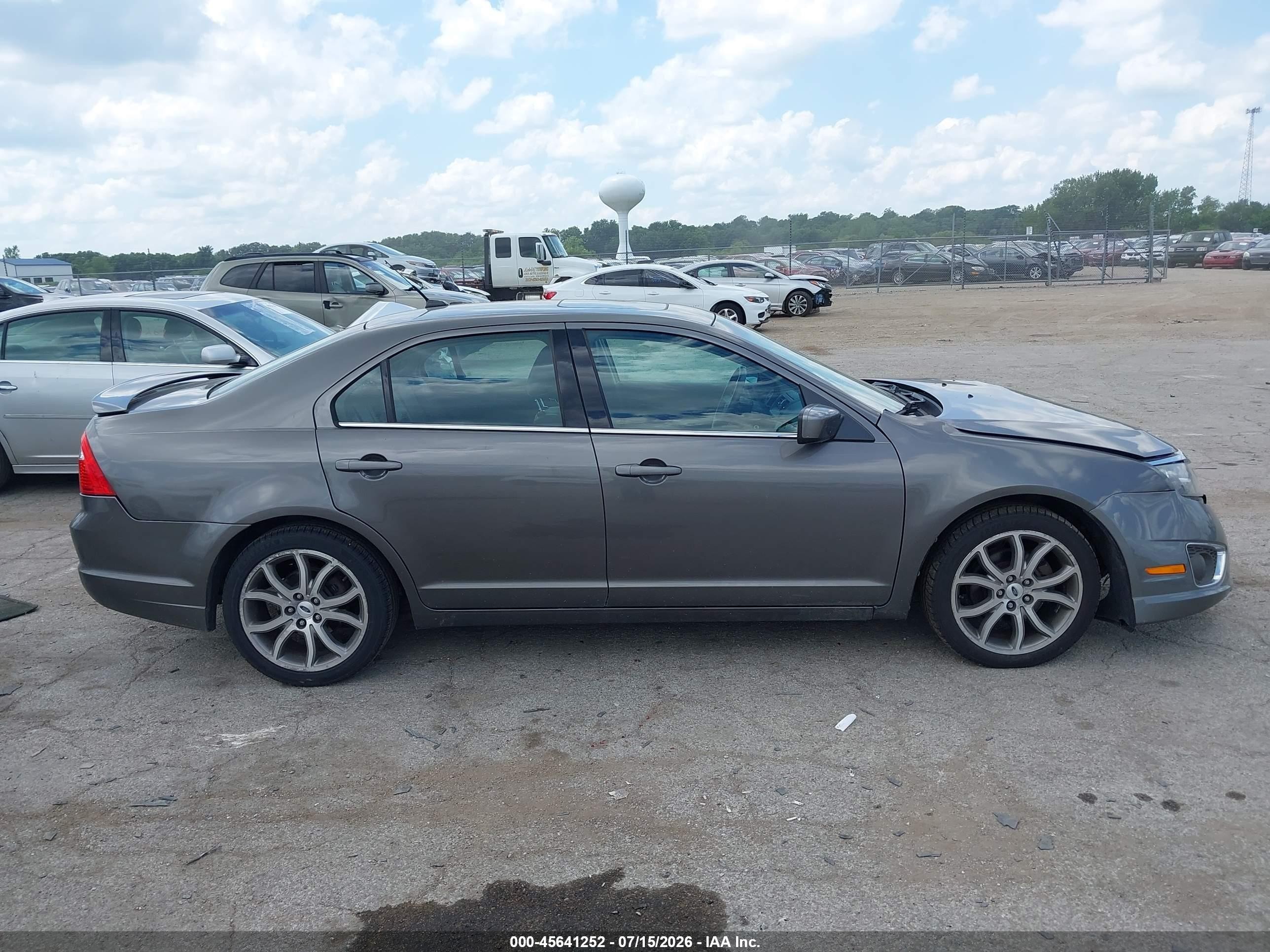 2011 Ford Fusion Sel Gray vin: 3FAHP0CG5BR309740