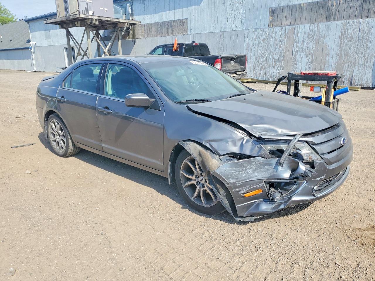 2012 Ford Fusion Sel Gray vin: 3FAHP0CG5CR297283