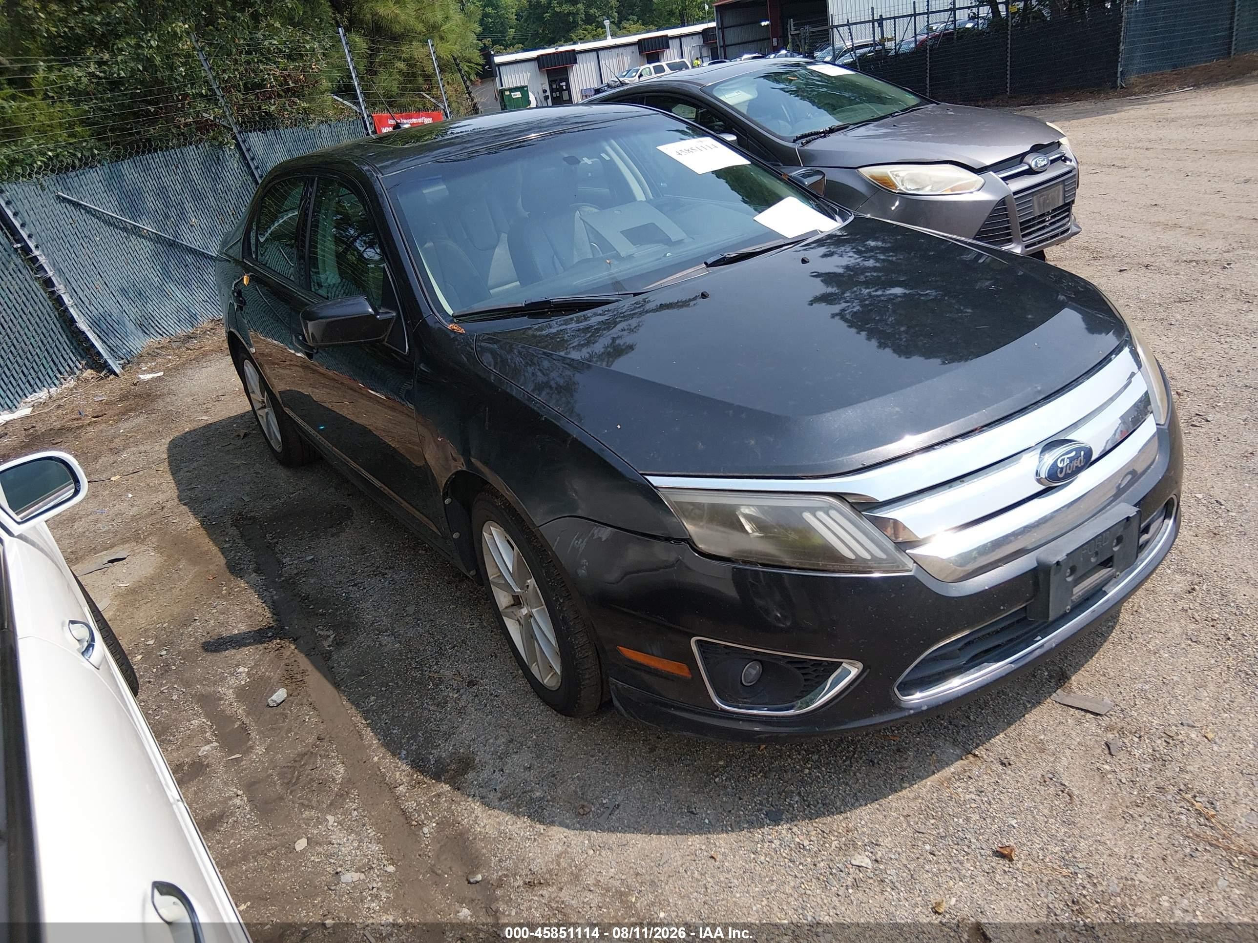 2010 Ford Fusion Sel Black vin: 3FAHP0CG6AR167896
