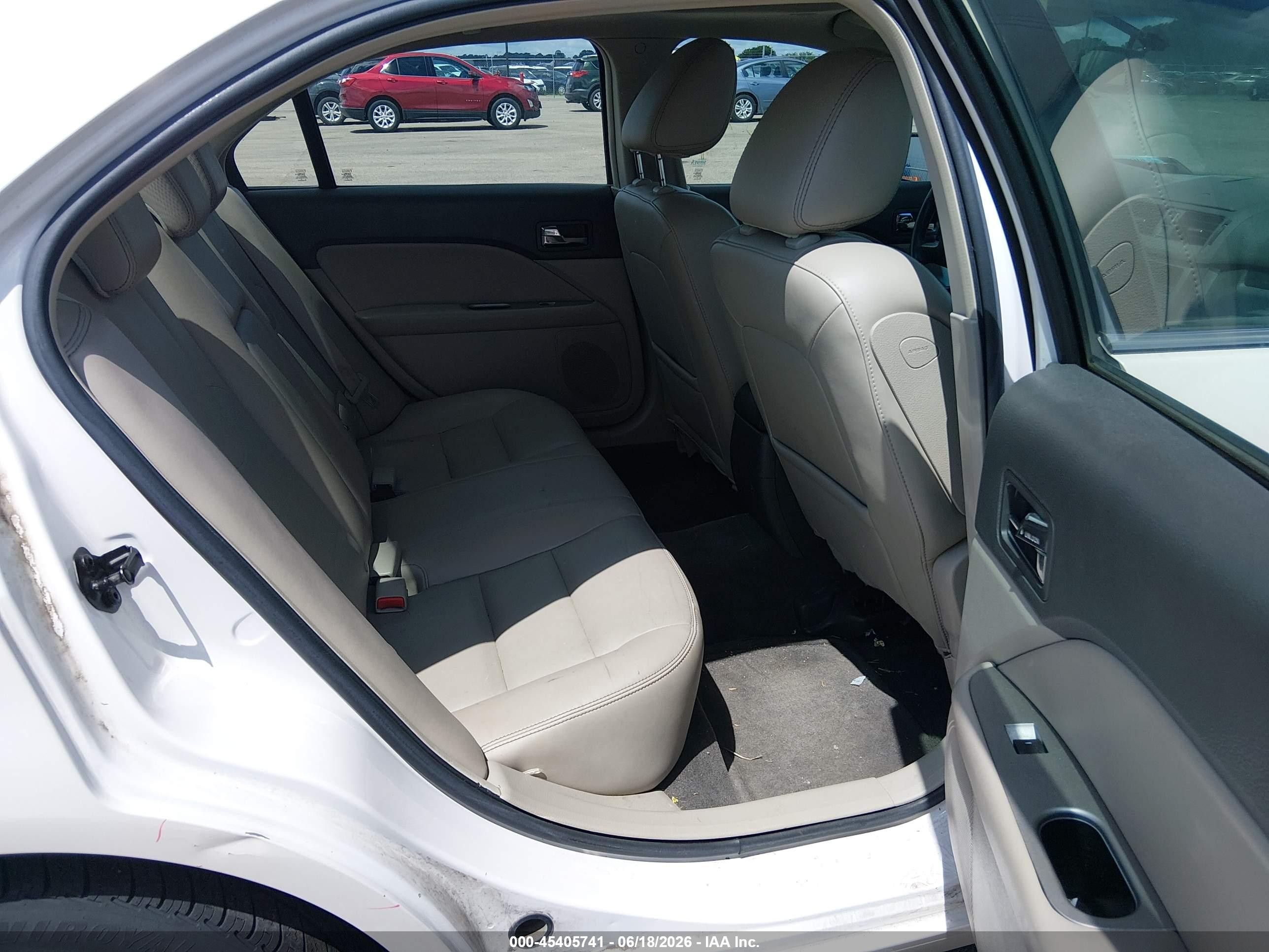 2010 Ford Fusion Sel White vin: 3FAHP0CG6AR355835