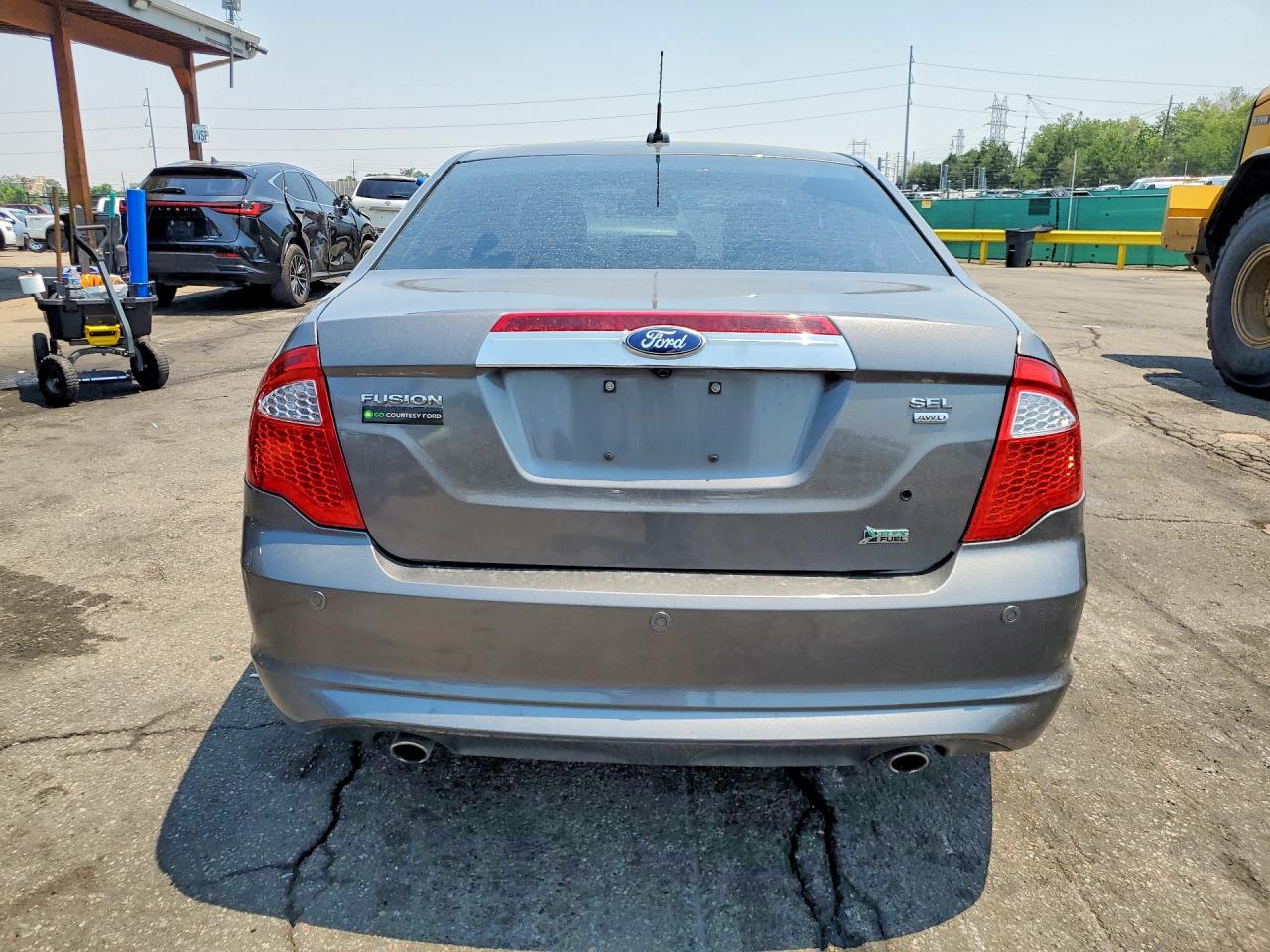 2010 Ford Fusion Sel Gray vin: 3FAHP0CG6AR366933