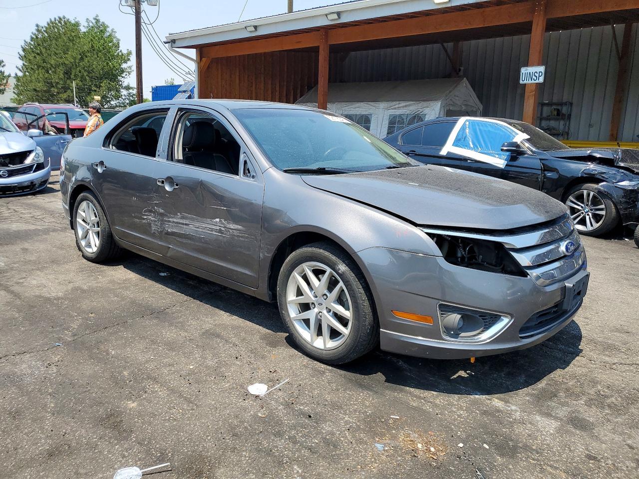 2010 Ford Fusion Sel Gray vin: 3FAHP0CG6AR366933