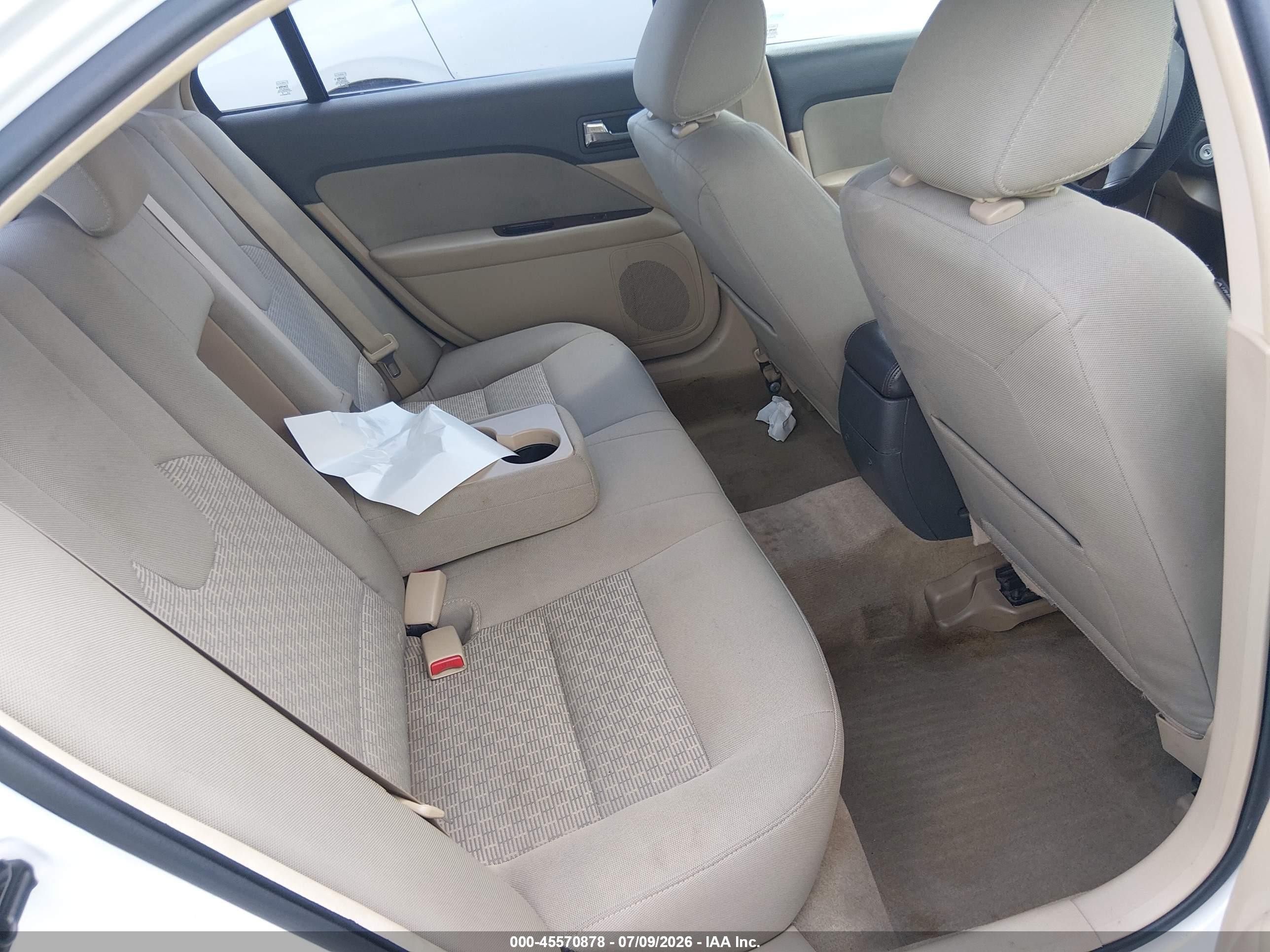 2011 Ford Fusion Sel White vin: 3FAHP0CG6BR179726