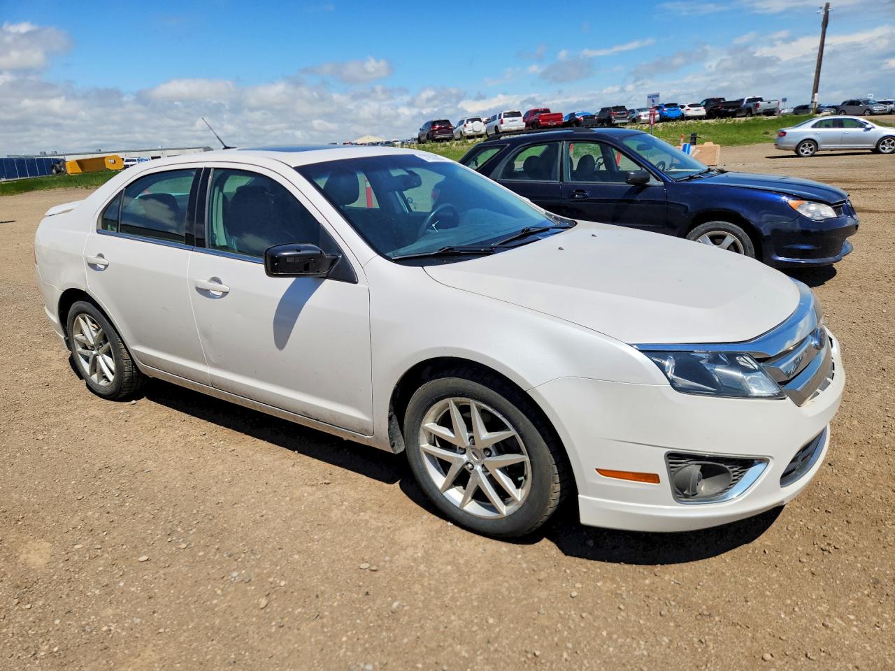 2010 Ford Fusion Sel White vin: 3FAHP0CG7AR245909