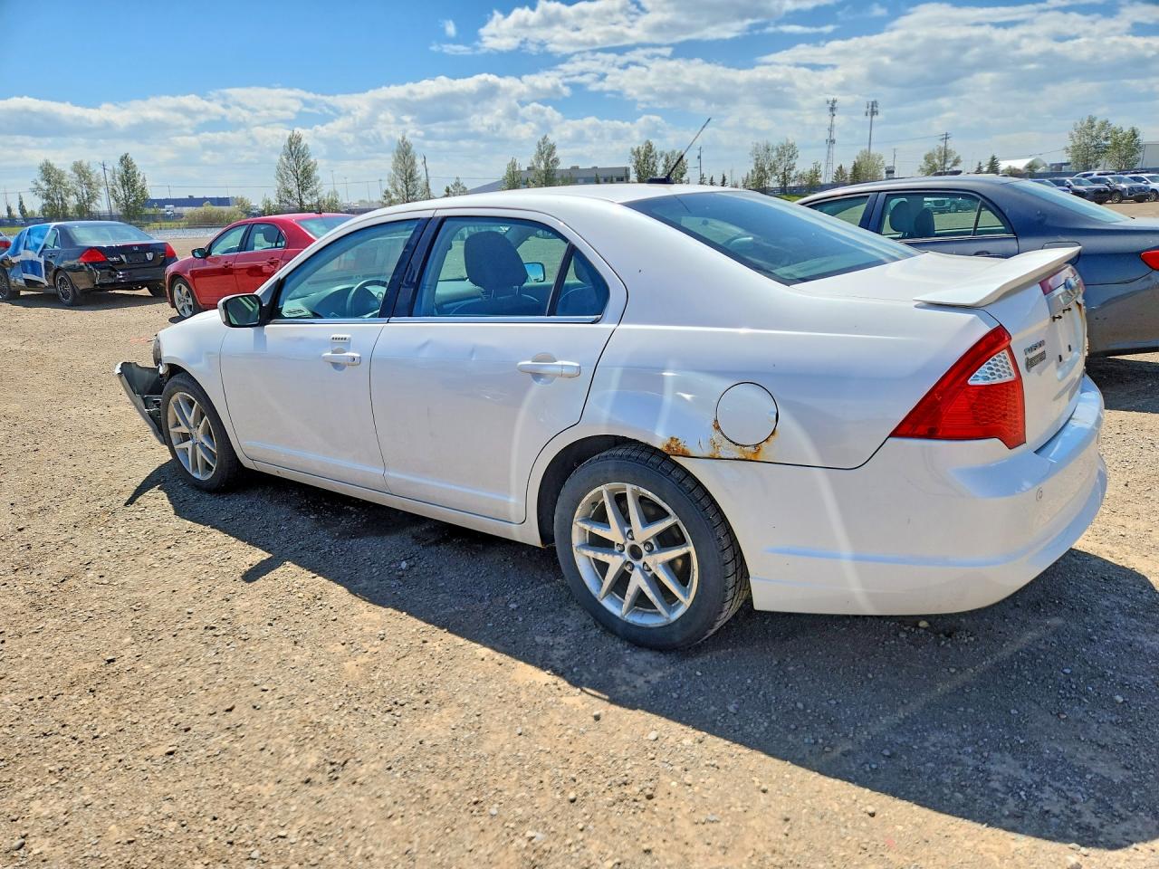 2010 Ford Fusion Sel White vin: 3FAHP0CG7AR245909