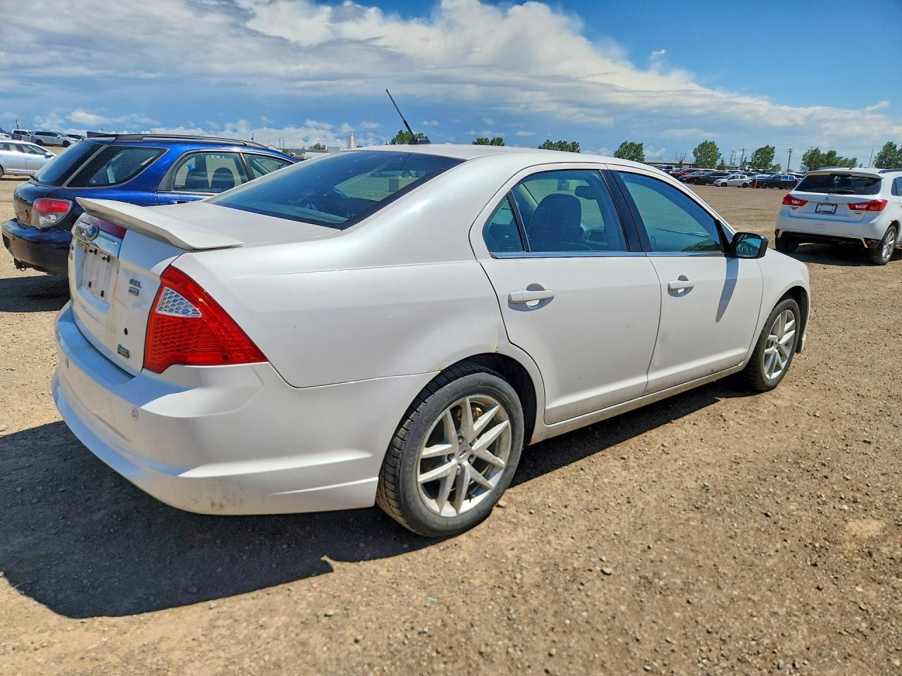 2010 Ford Fusion Sel White vin: 3FAHP0CG7AR245909